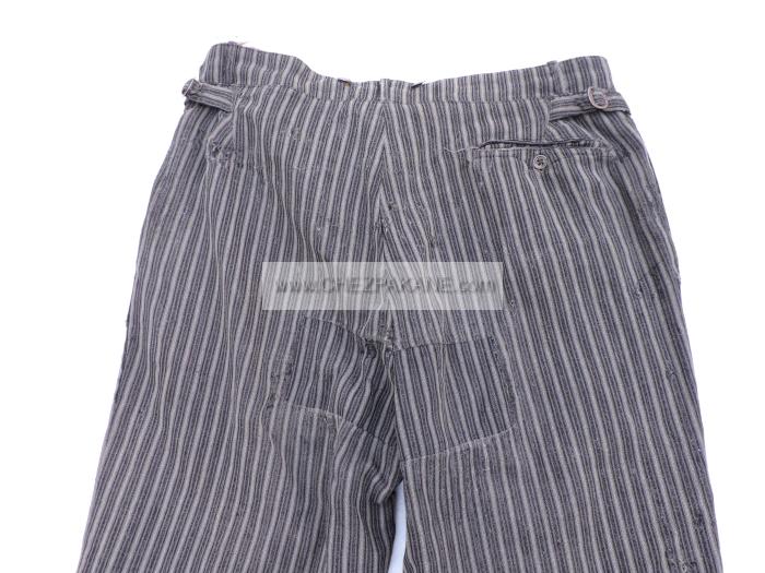 Pantalon ancien coupe droite hobo années 40