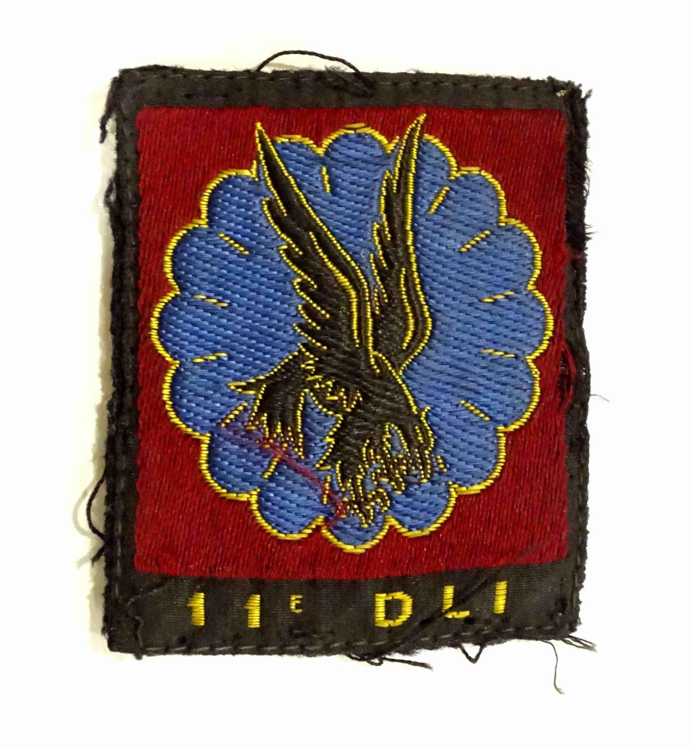 Ecusson 11&deg; Division L&eacute;g&egrave;re d&#039;Infanterie TAP 1961-1963