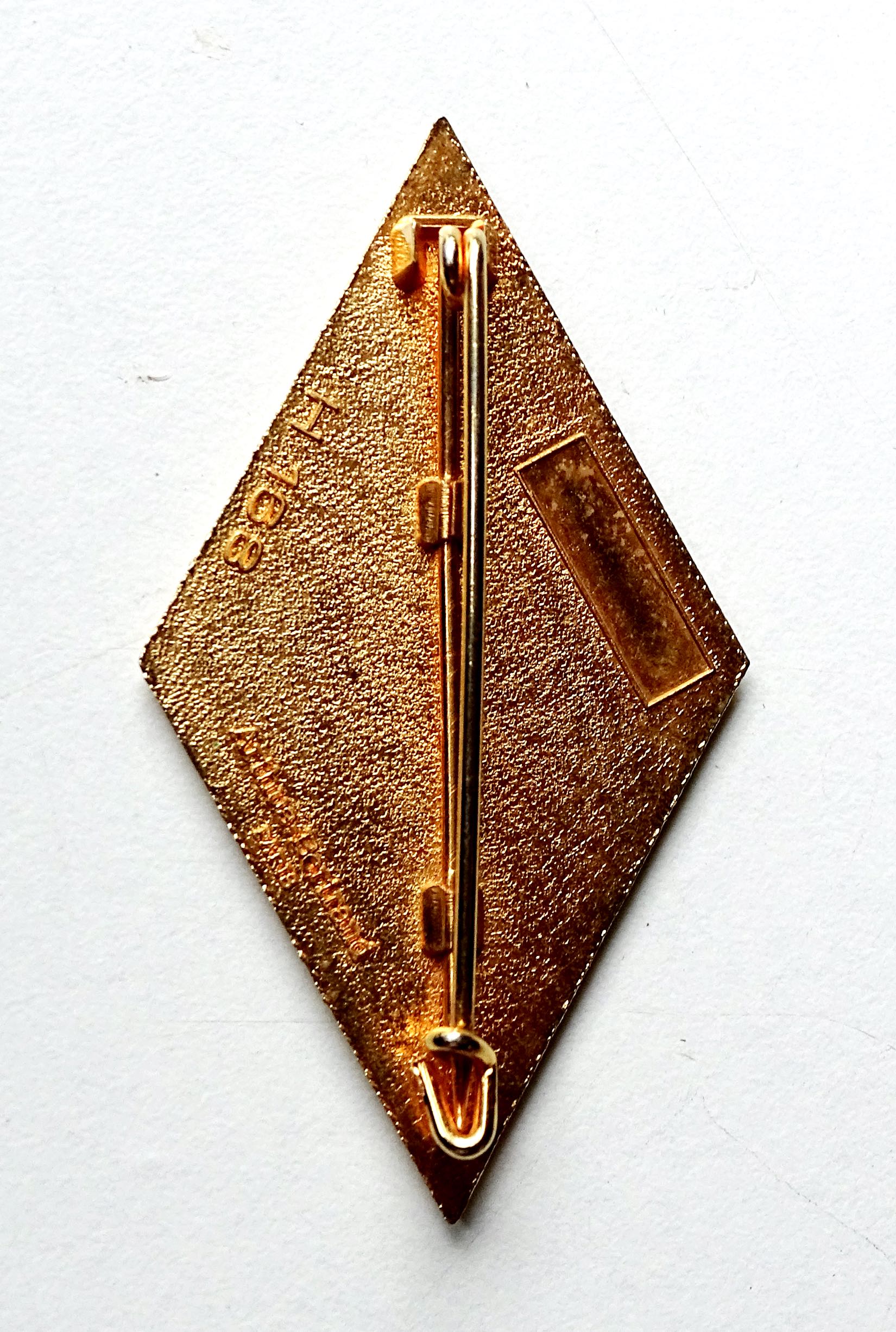 Insigne  11&deg; R&eacute;giment de Cuirassiers Arthus Bertrand  H 168