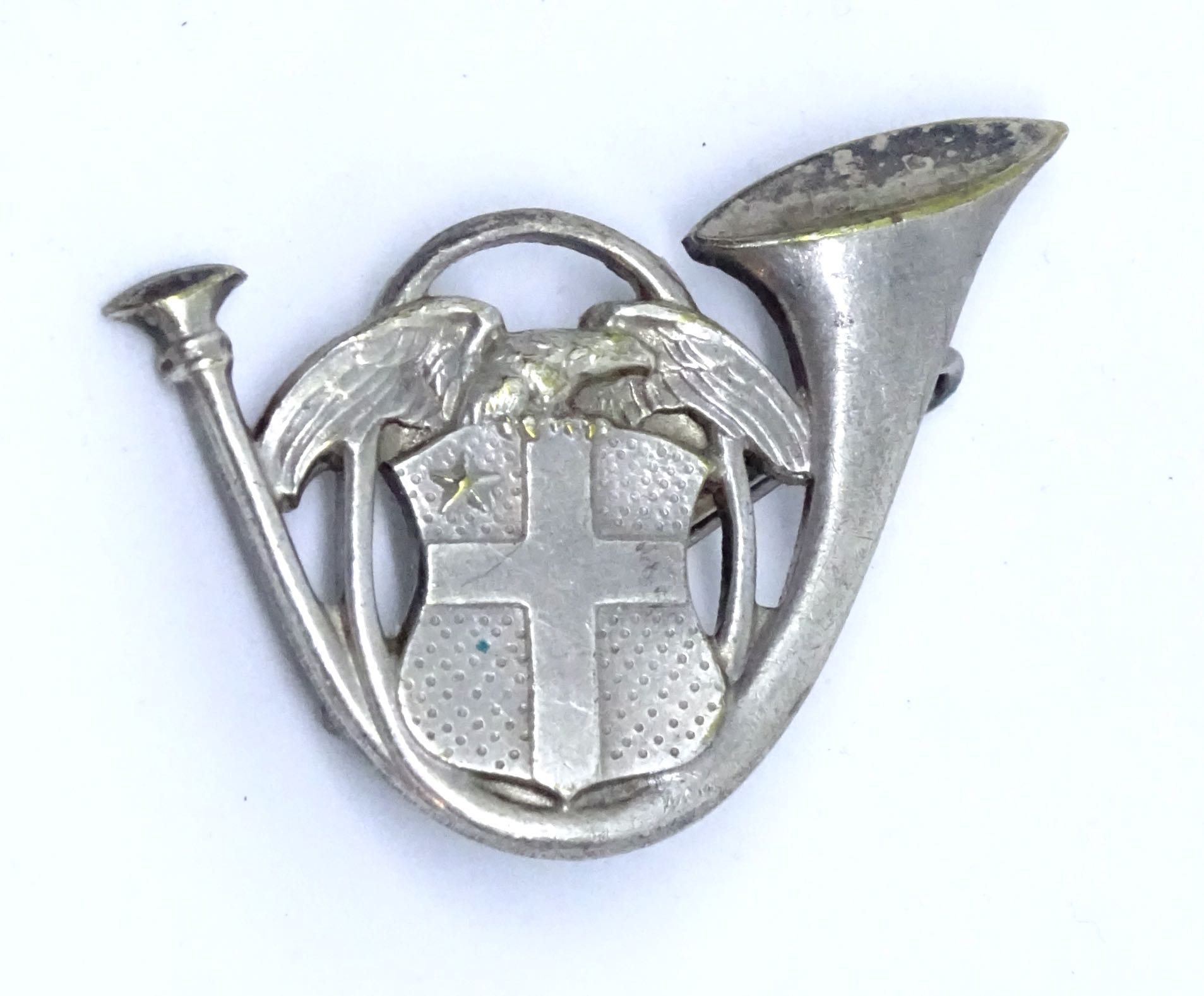 Insigne 13&deg; Bataillon de chasseurs alpins Drago Paris Pastille grav&eacute;e.