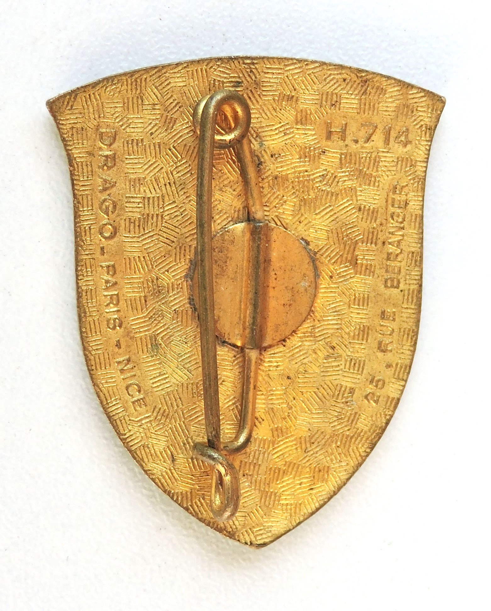 French badge 148&deg; Bataillon de Transmissions Drago Ber.