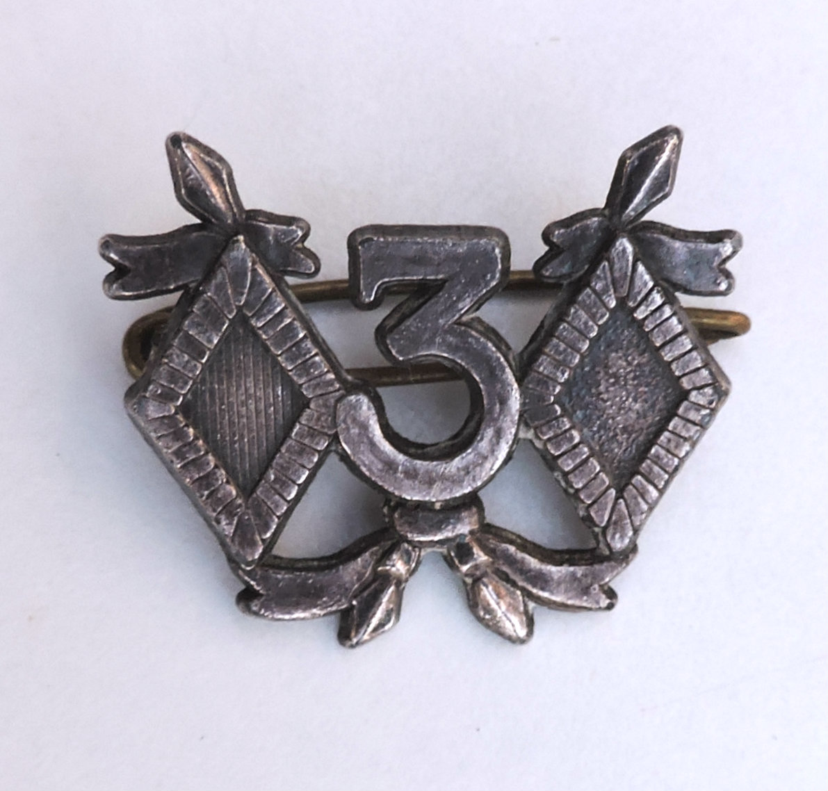 Insigne 3&deg; R&eacute;giment de cuirassiers insigne de tenue de combat Drago Paris