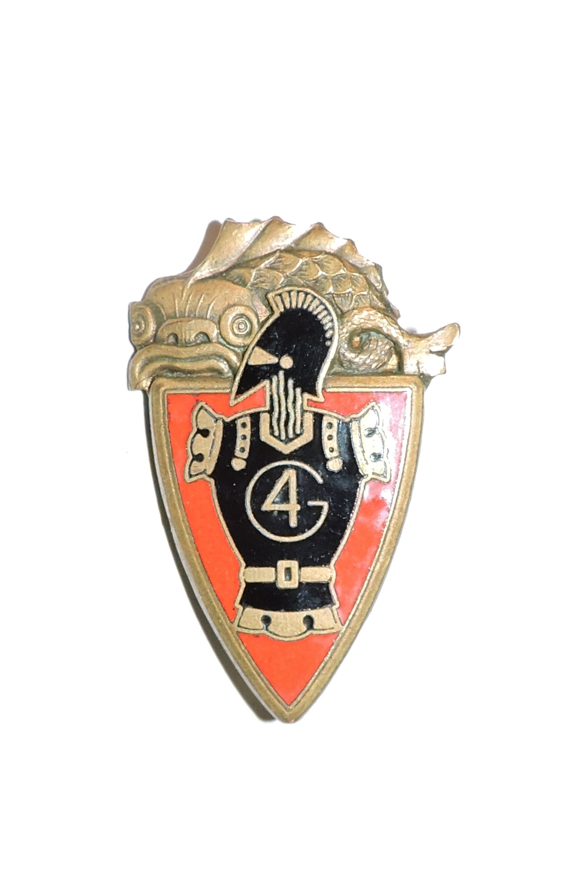Badge 4&deg; R&eacute;giment du G&eacute;nie   Grenoble  Email