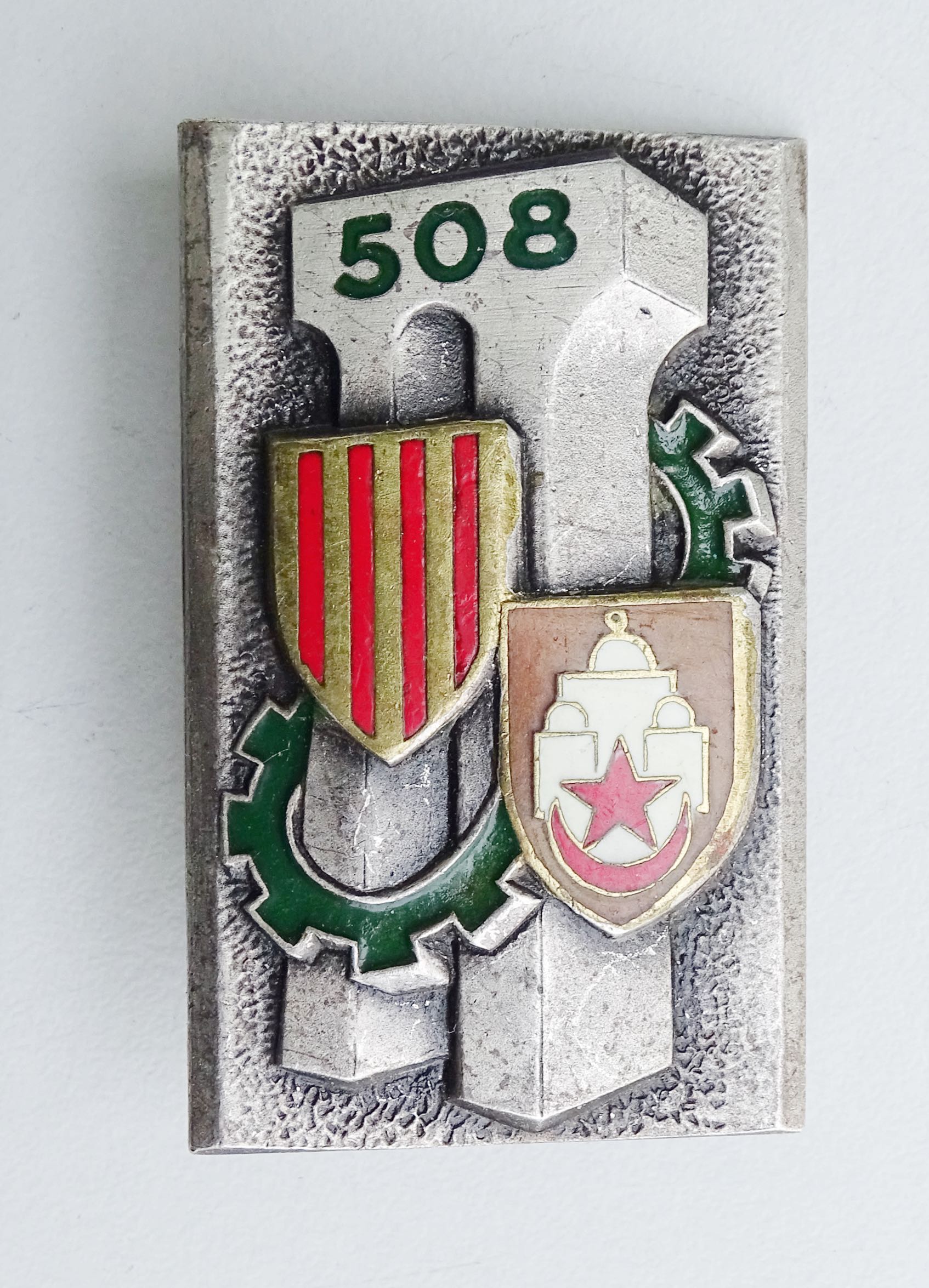 Insigne 508&deg; R&eacute;giment du Train  Drago