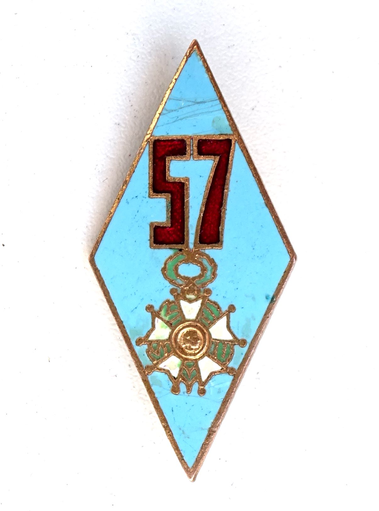Insigne 57&deg; R&eacute;giment d&rsquo;Infanterie Drago &eacute;mail