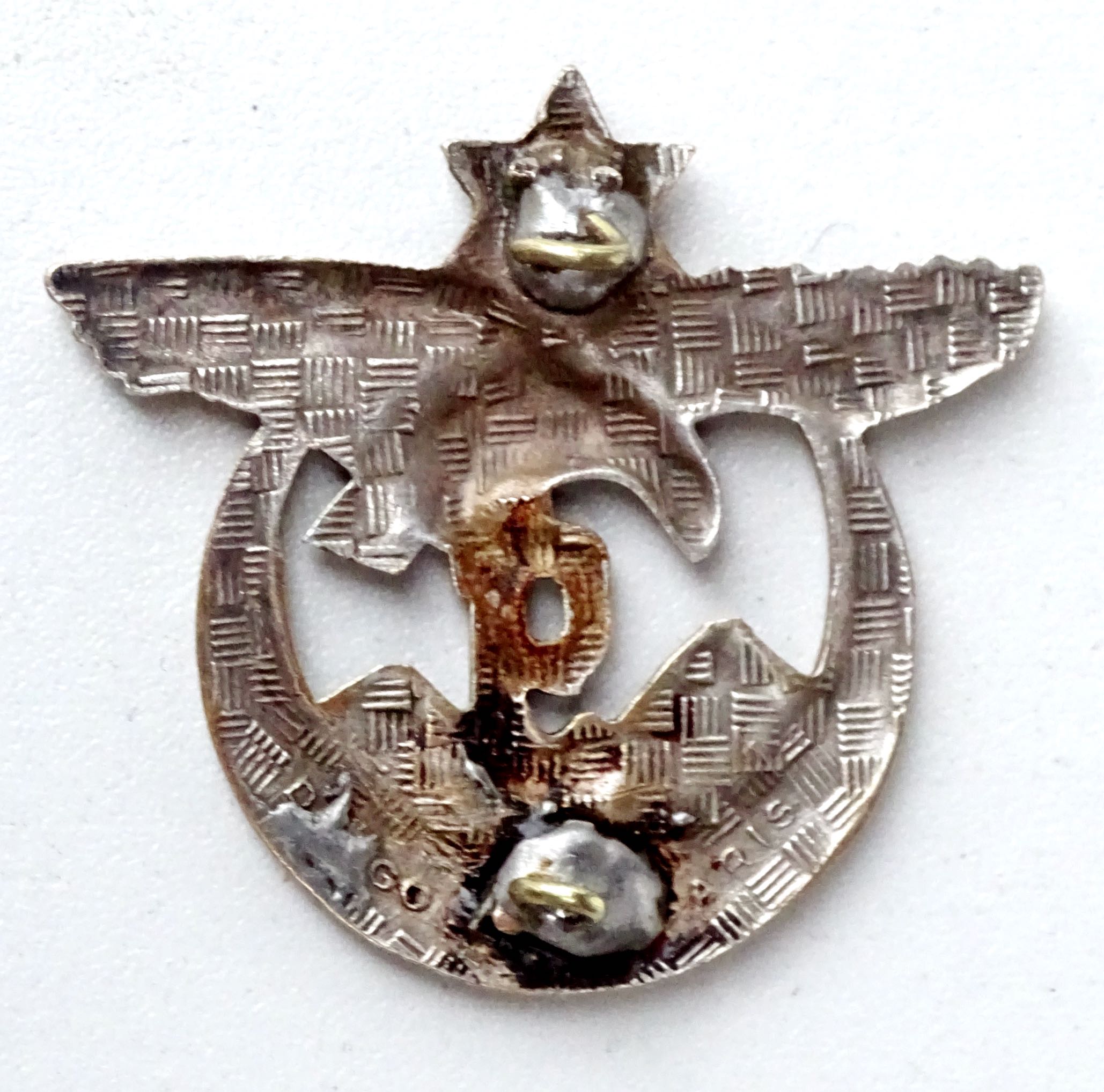 Badge 9&deg; R&eacute;giment de Tirailleurs Alg&eacute;riens type 2