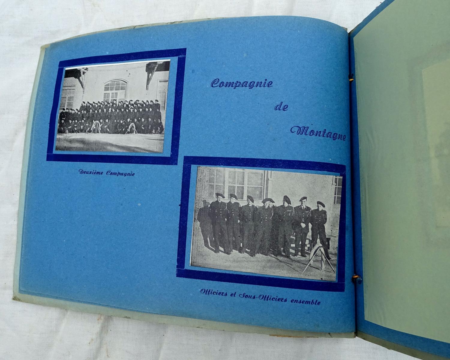 Album souvenir Le 28&egrave;me Bataillon de Chasseurs Alpins en Autriche 1953
