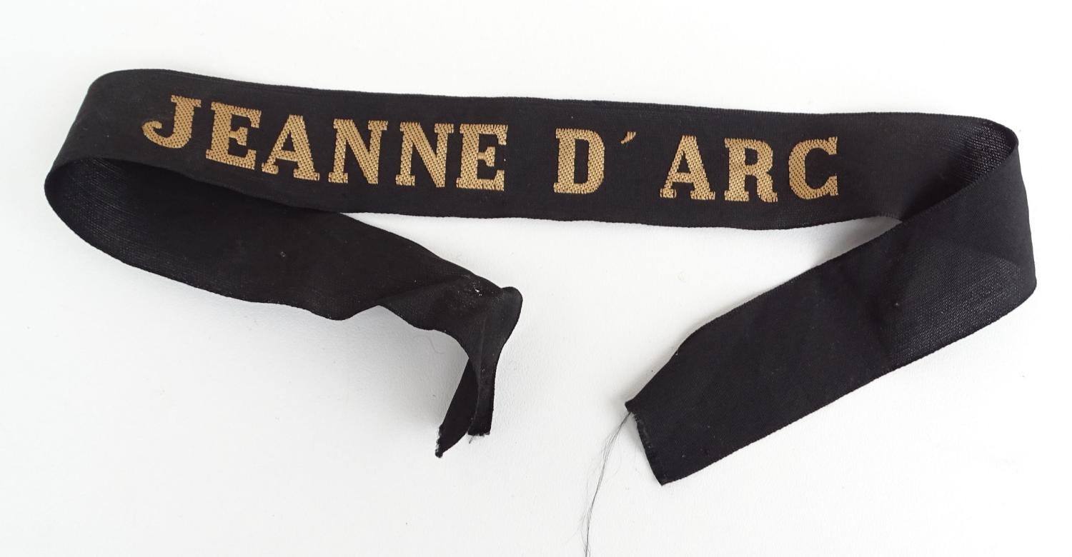 Bande de bachi Jeanne d&#039;Arc Croiseur, porte-h&eacute;licopt&egrave;res