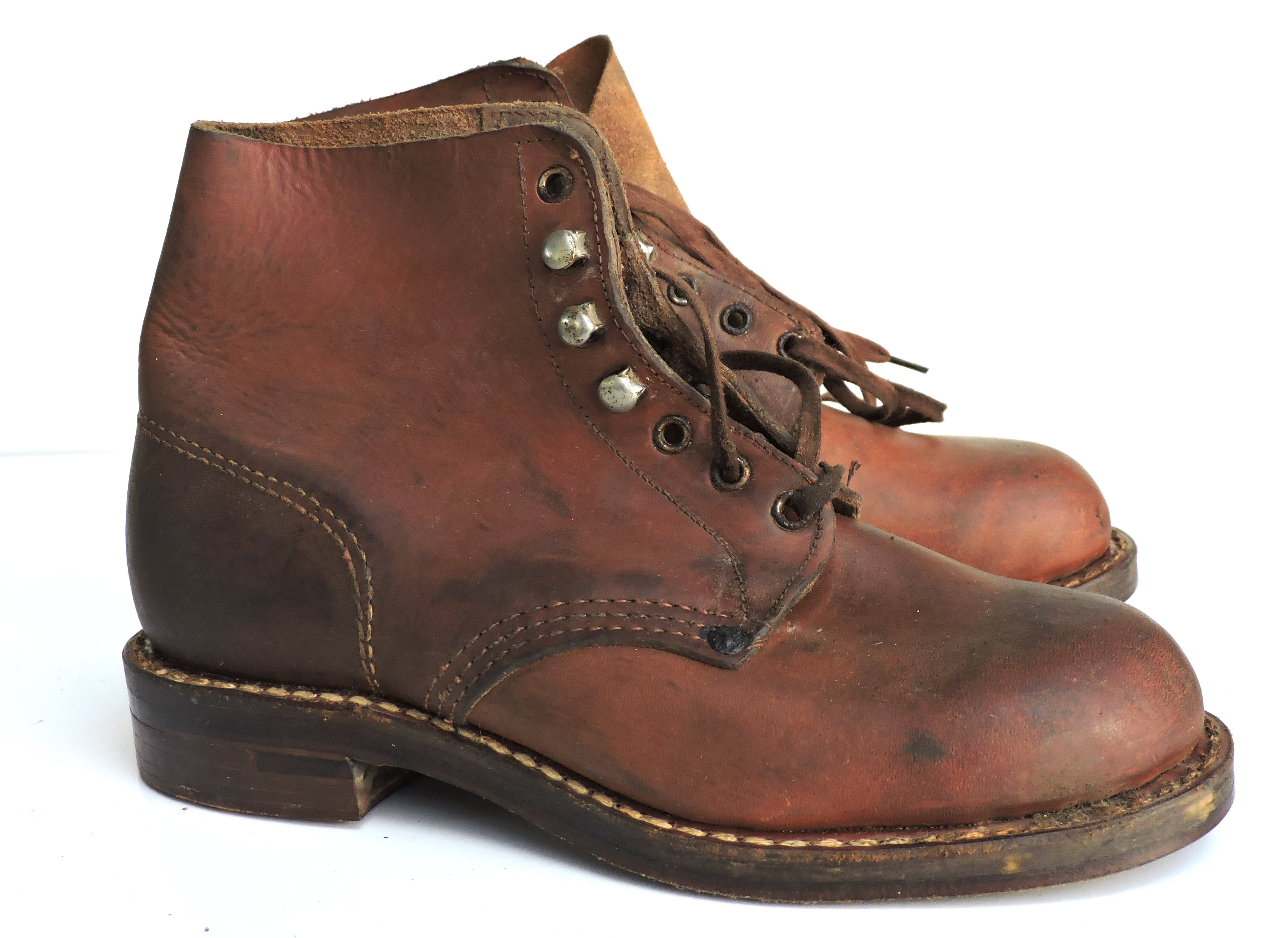 Leather shoes Boy scout 1940