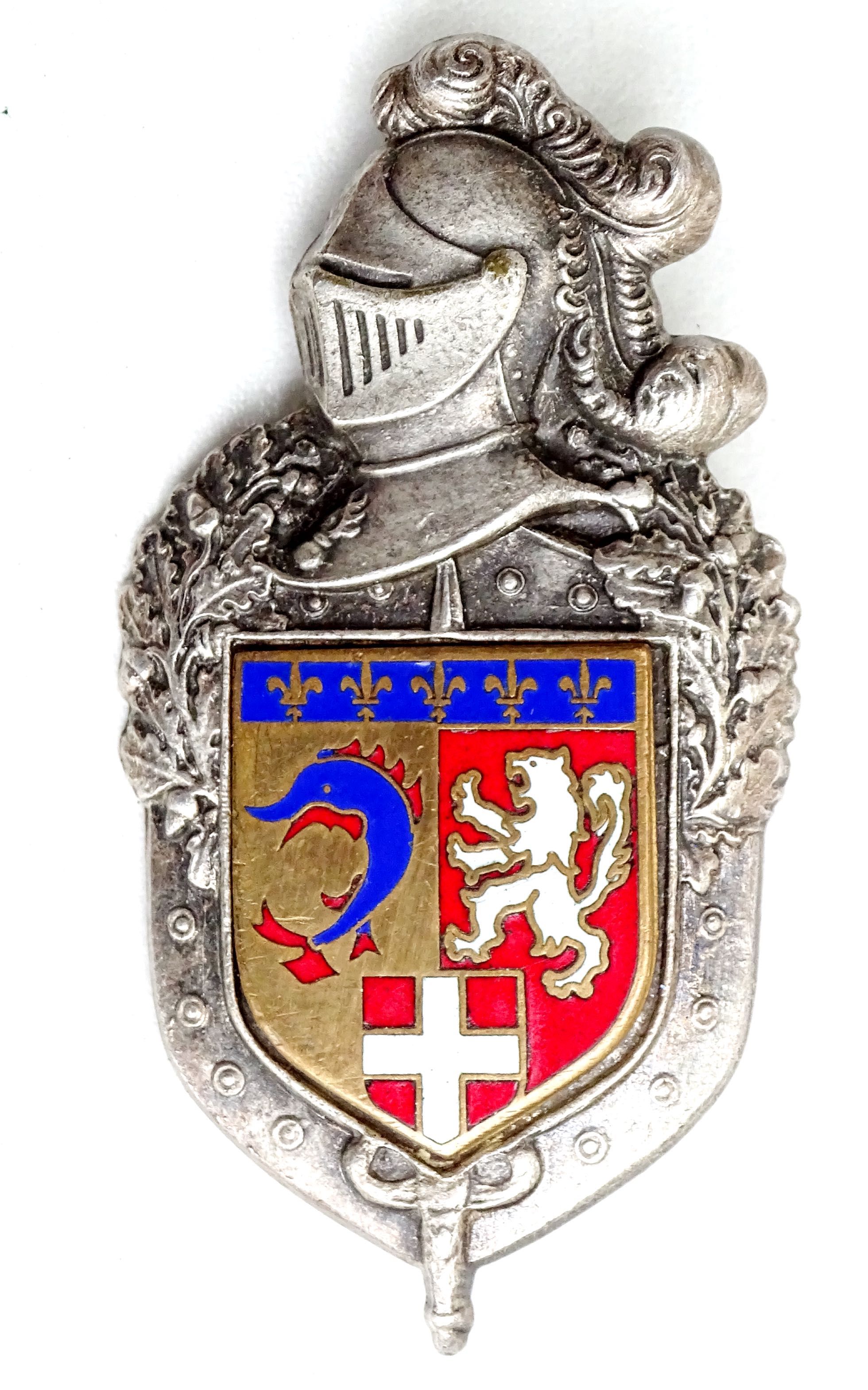 Insigne Gendarmerie C.C.R.G. Rhone Alpes Drago Romainville &eacute;mail