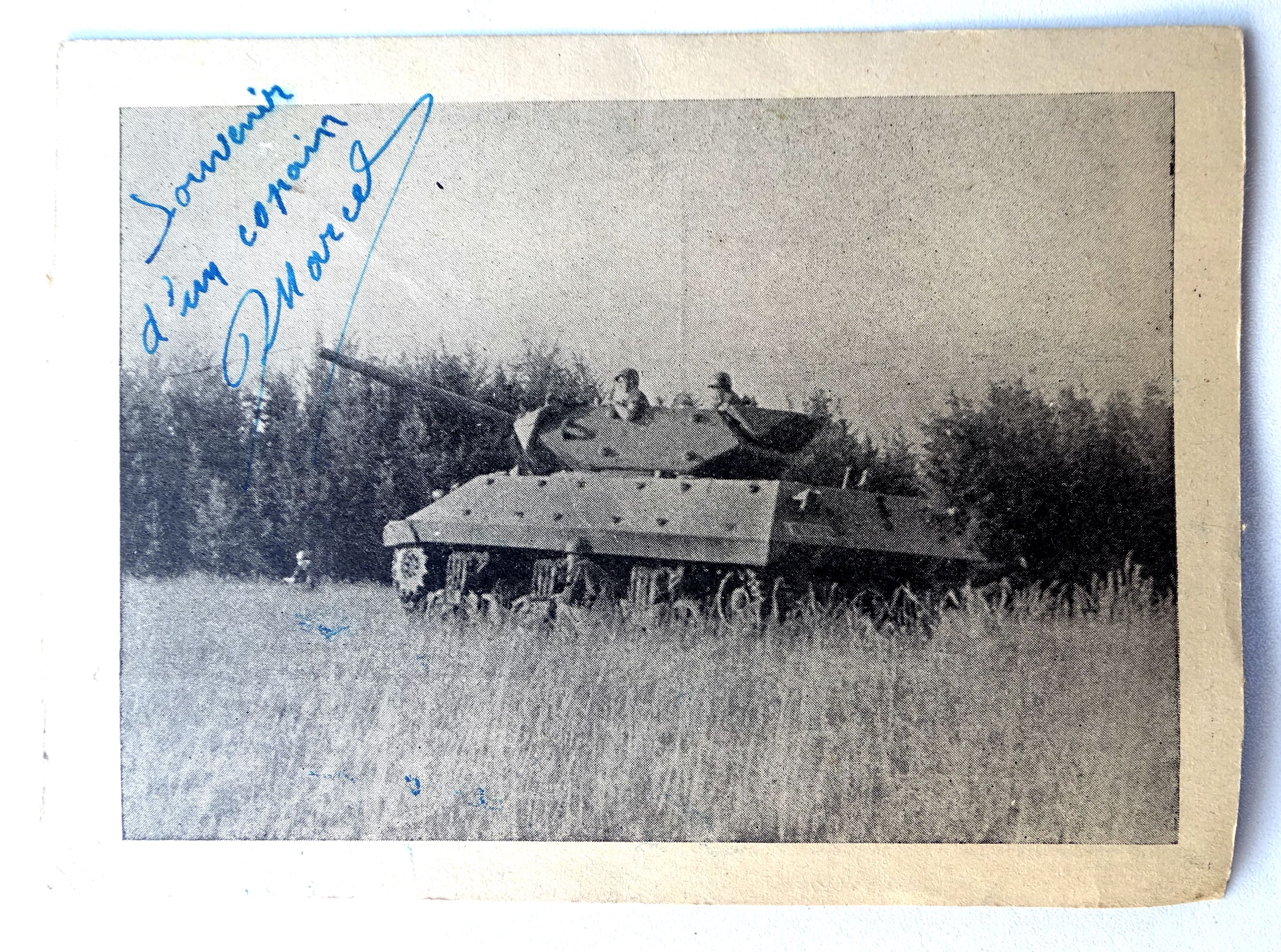 CPA Tank Destroyer R&eacute;giment Colonial de Chasseurs de Chars 1947 TOA