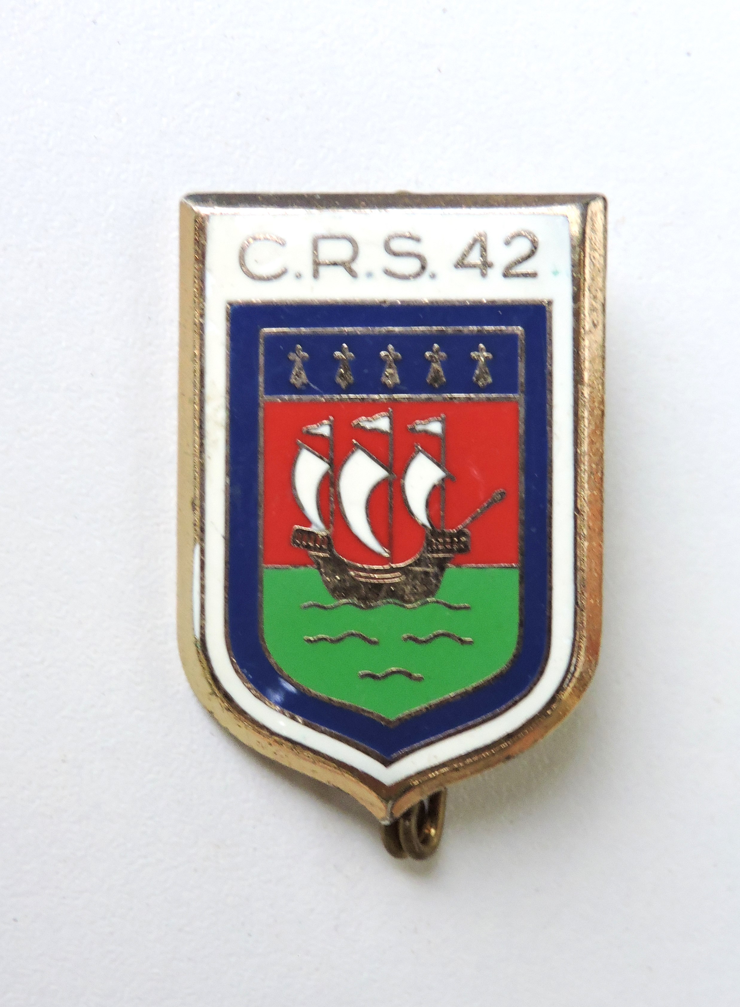 Badge CRS 42  Drago Paris