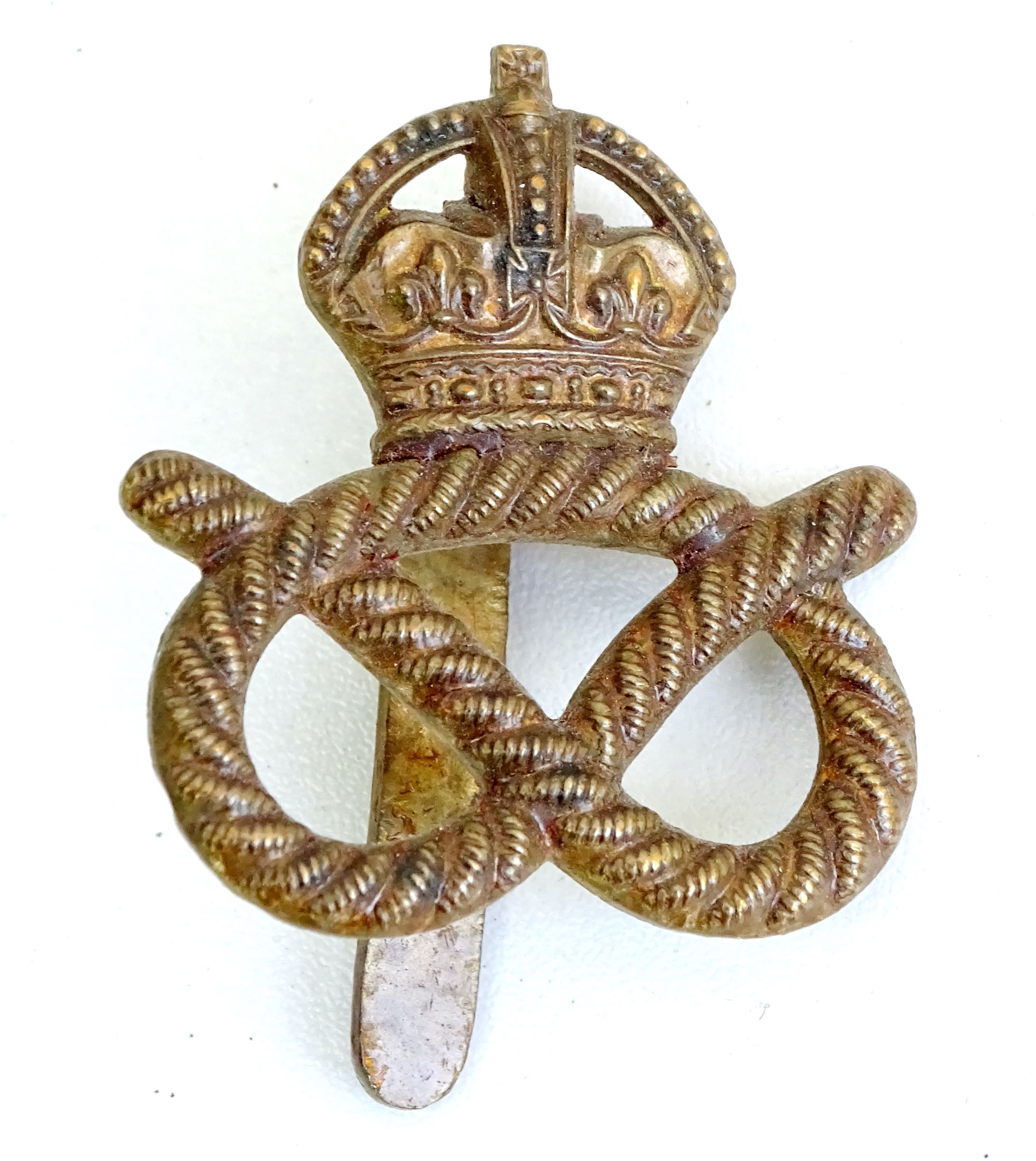 Cap Badge  The Staffordshire Yeomanry