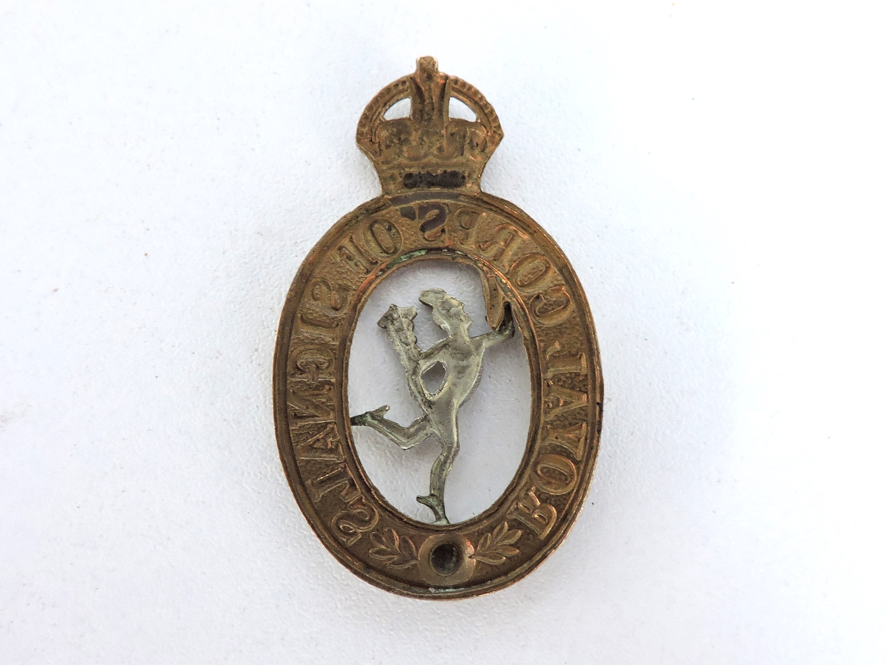 Cap badge  Royal Corps of Signals