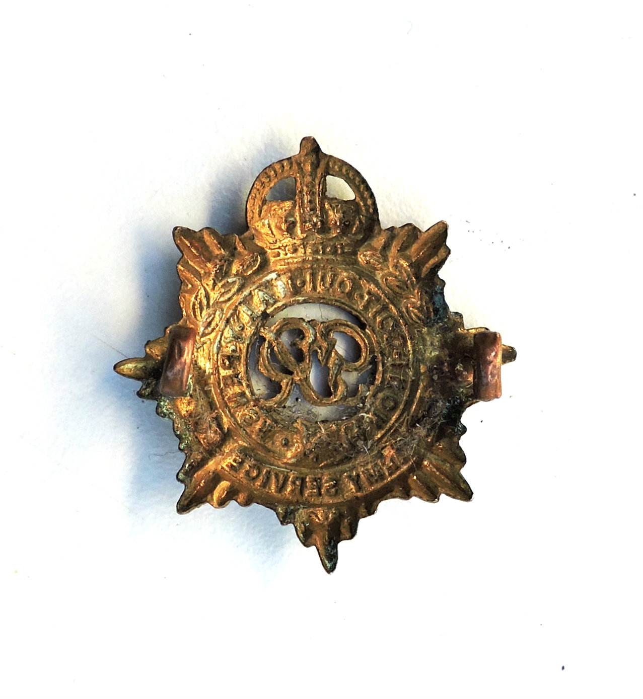 Collar badge Royal Army Service Corps  WW2