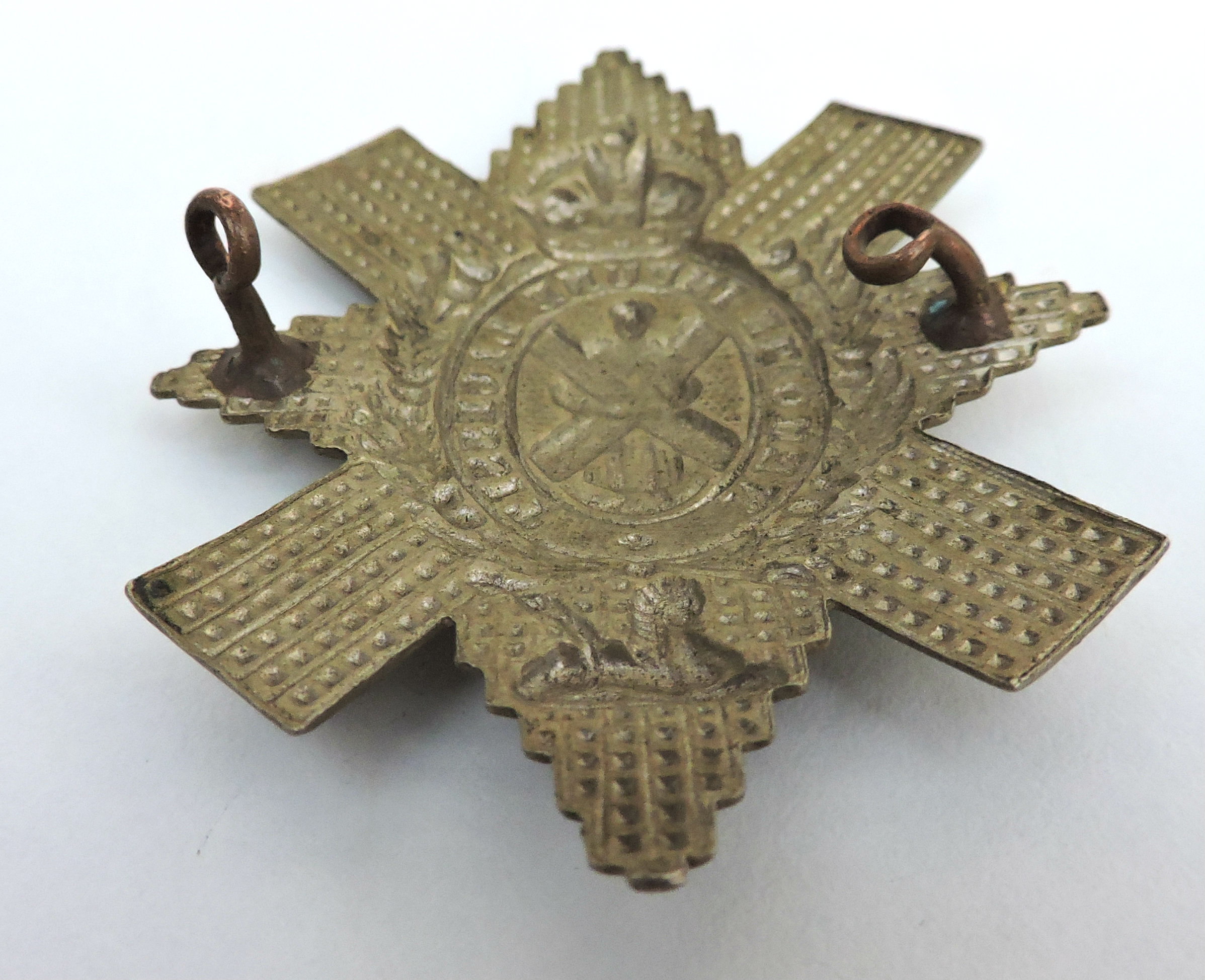 Cap badge Black Watch  Royal Highlanders  WW1