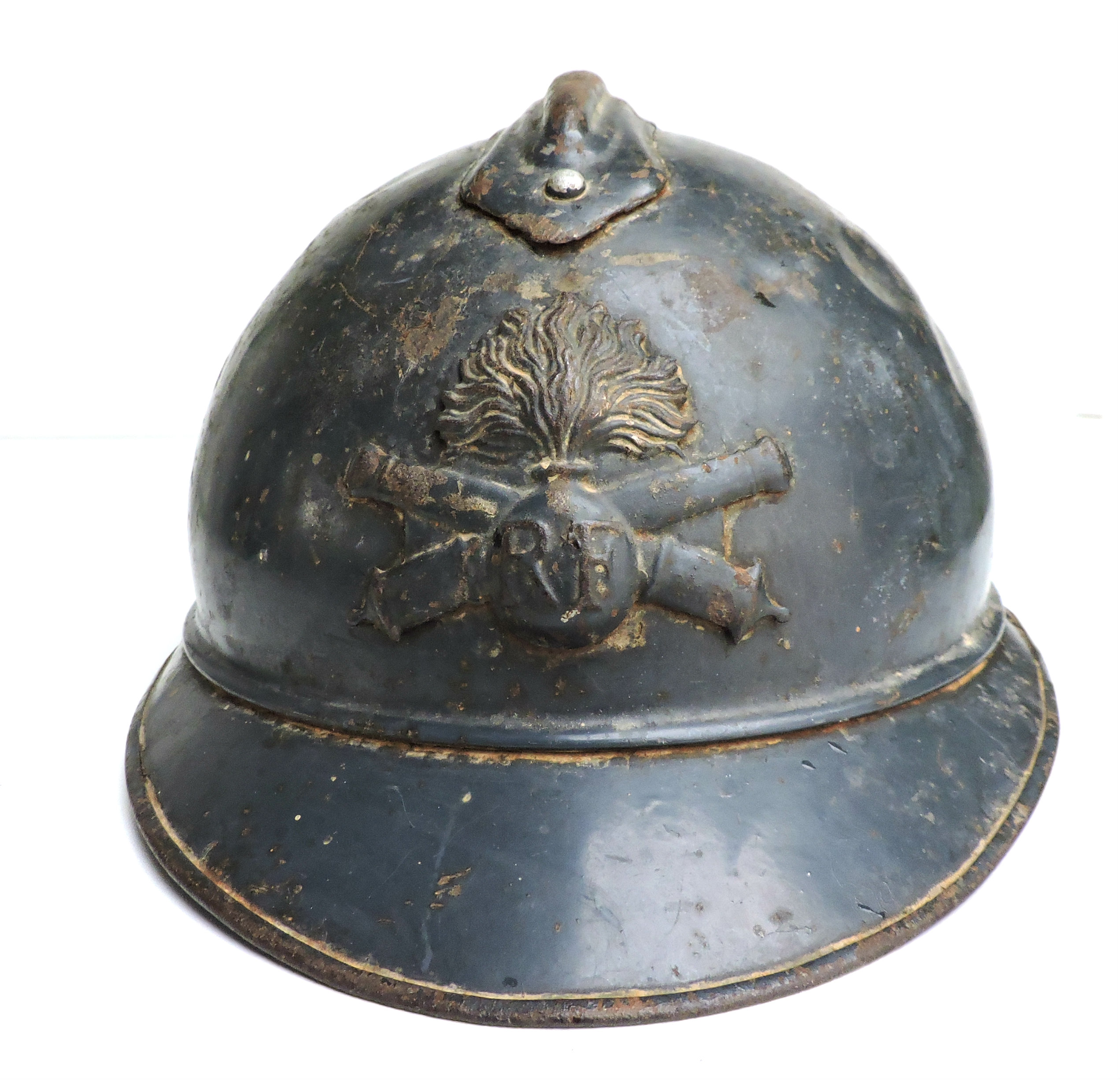 Coque de casque Adrian Mod&egrave;le 1915 Artillerie