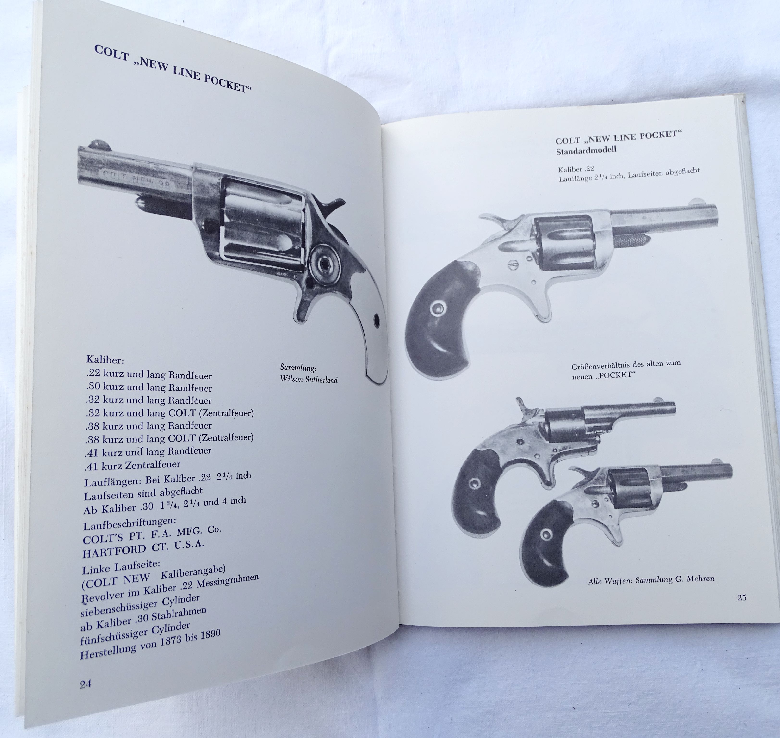 Colt&#039;s Revolver und Derringer ab 1871  Band 2. G&uuml;nter Schmitt. Livre en allemand