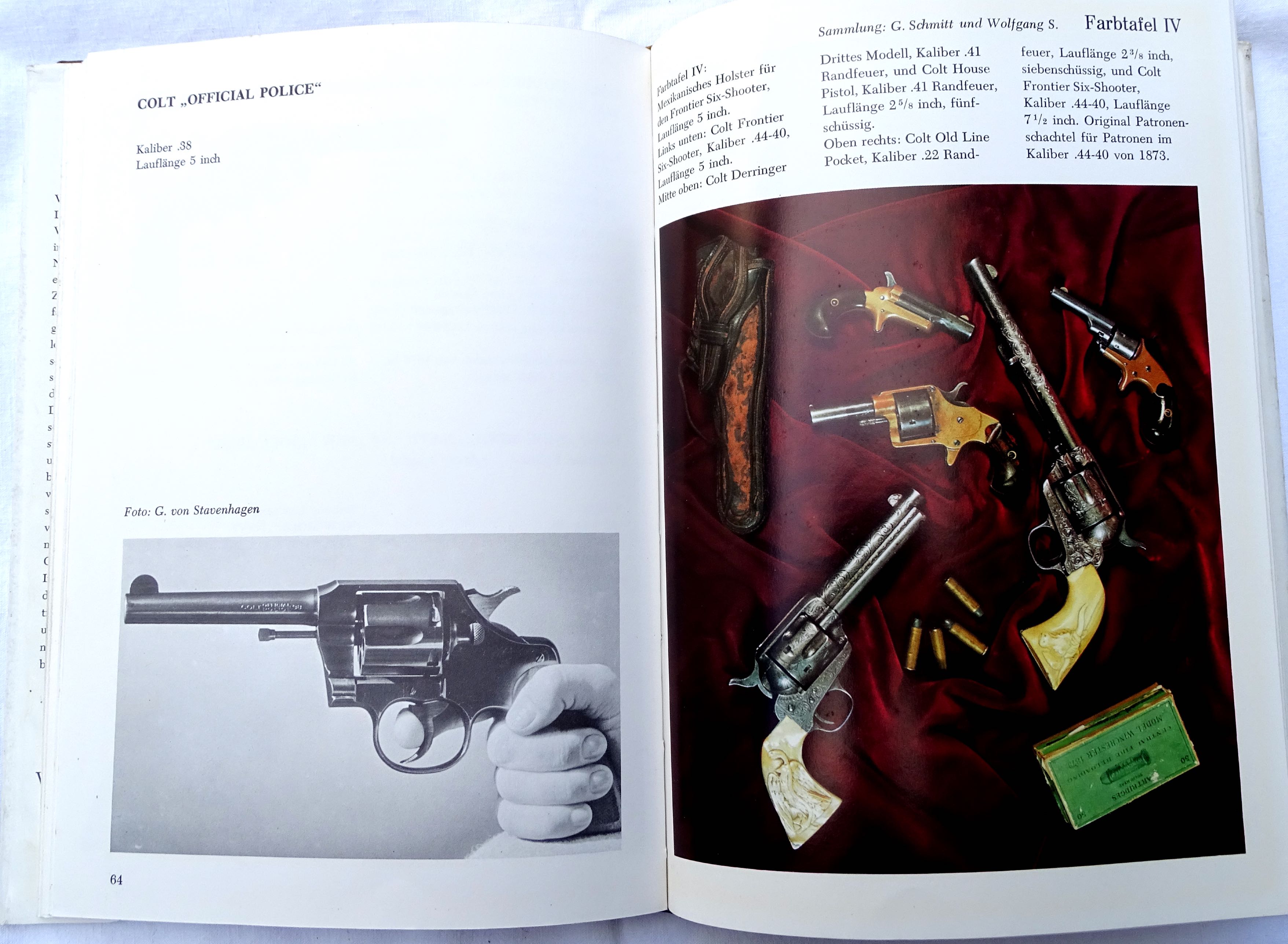 Colt&#039;s Revolver und Derringer ab 1871  Band 2. G&uuml;nter Schmitt. Livre en allemand