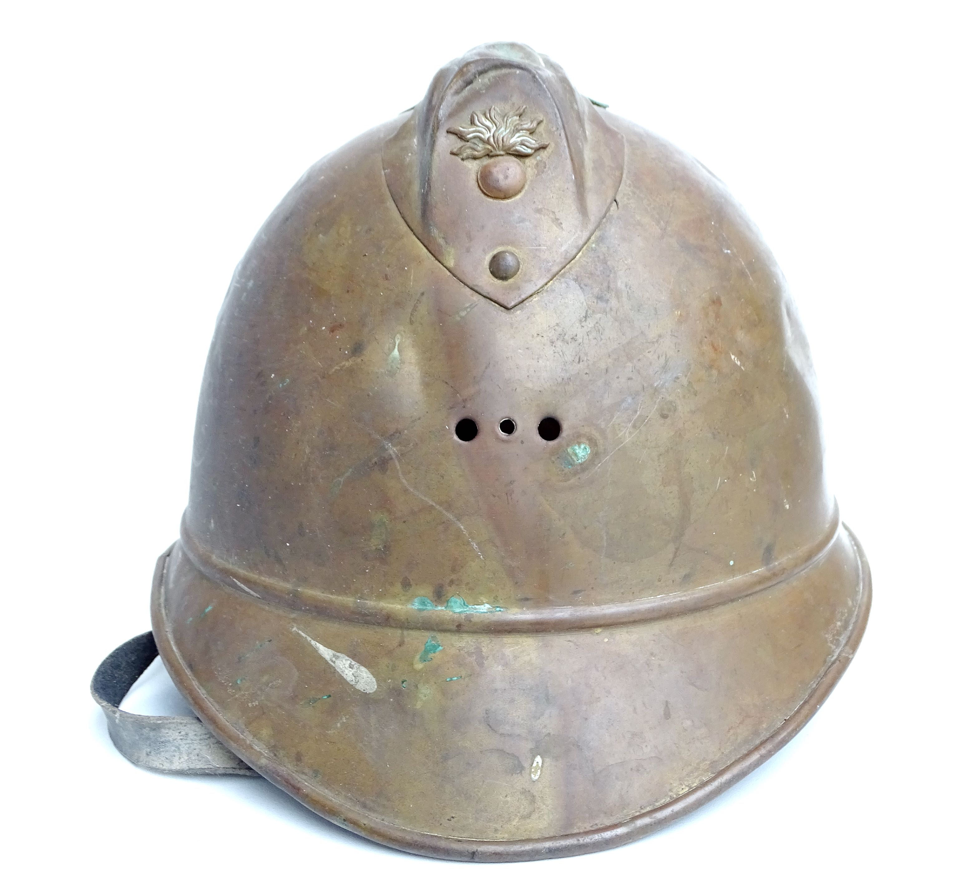 Coque de casque de Sapeur Pompier Mod&egrave;le 1895