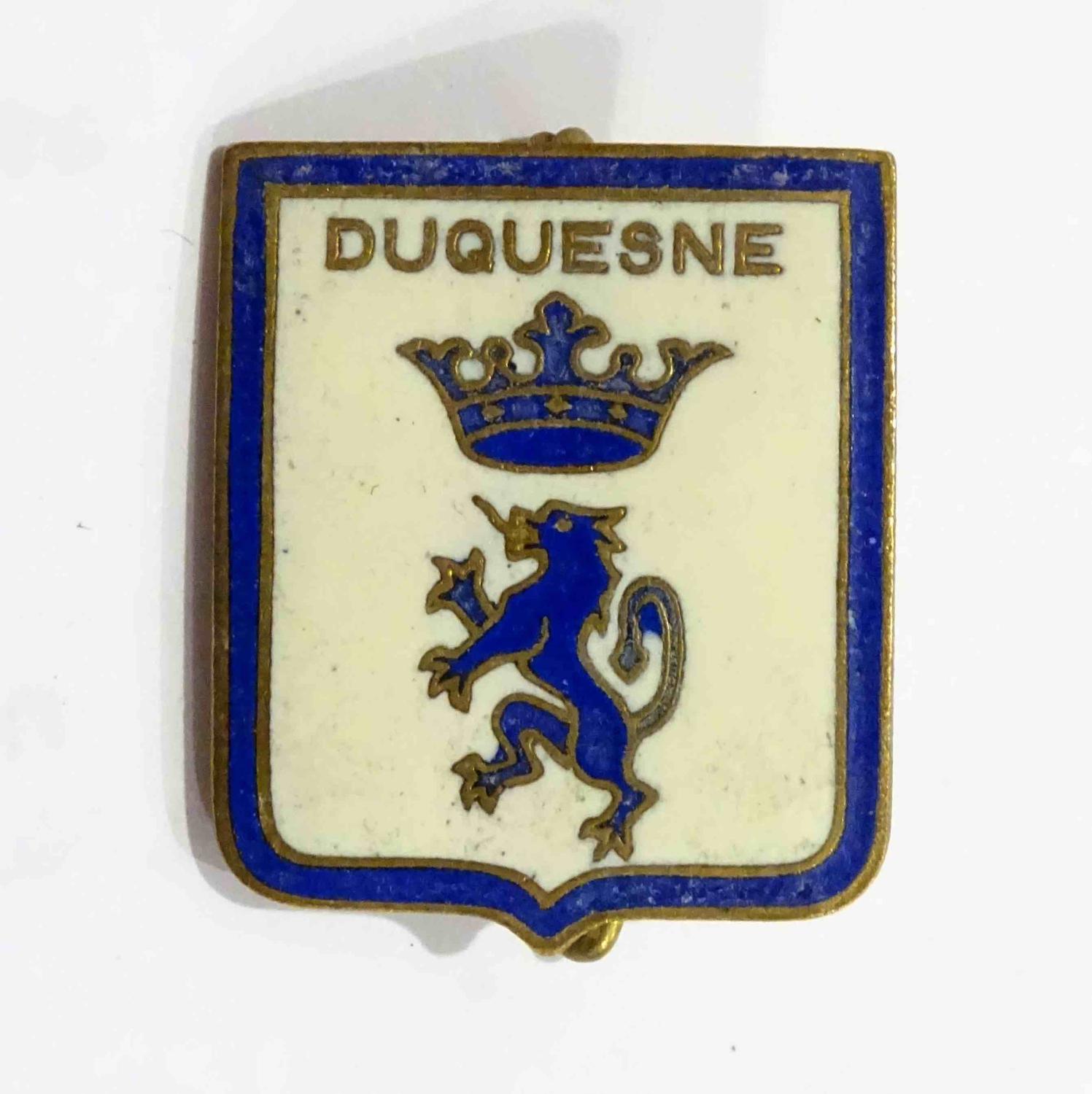 Insigne Croiseur Duquesne  Arthus Bertrand