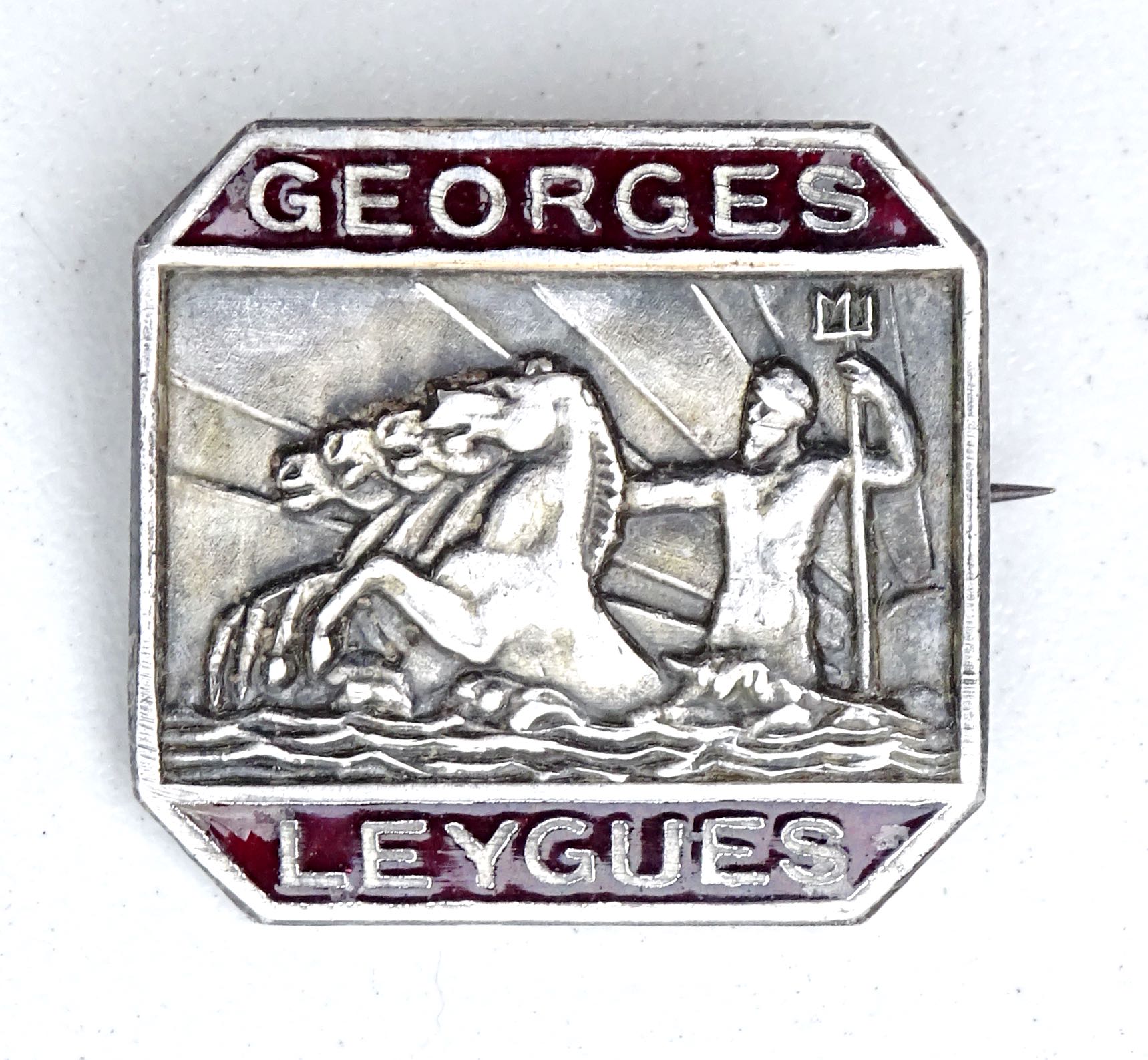 Badge Croiseur Georges Leygues Fab. Cartier