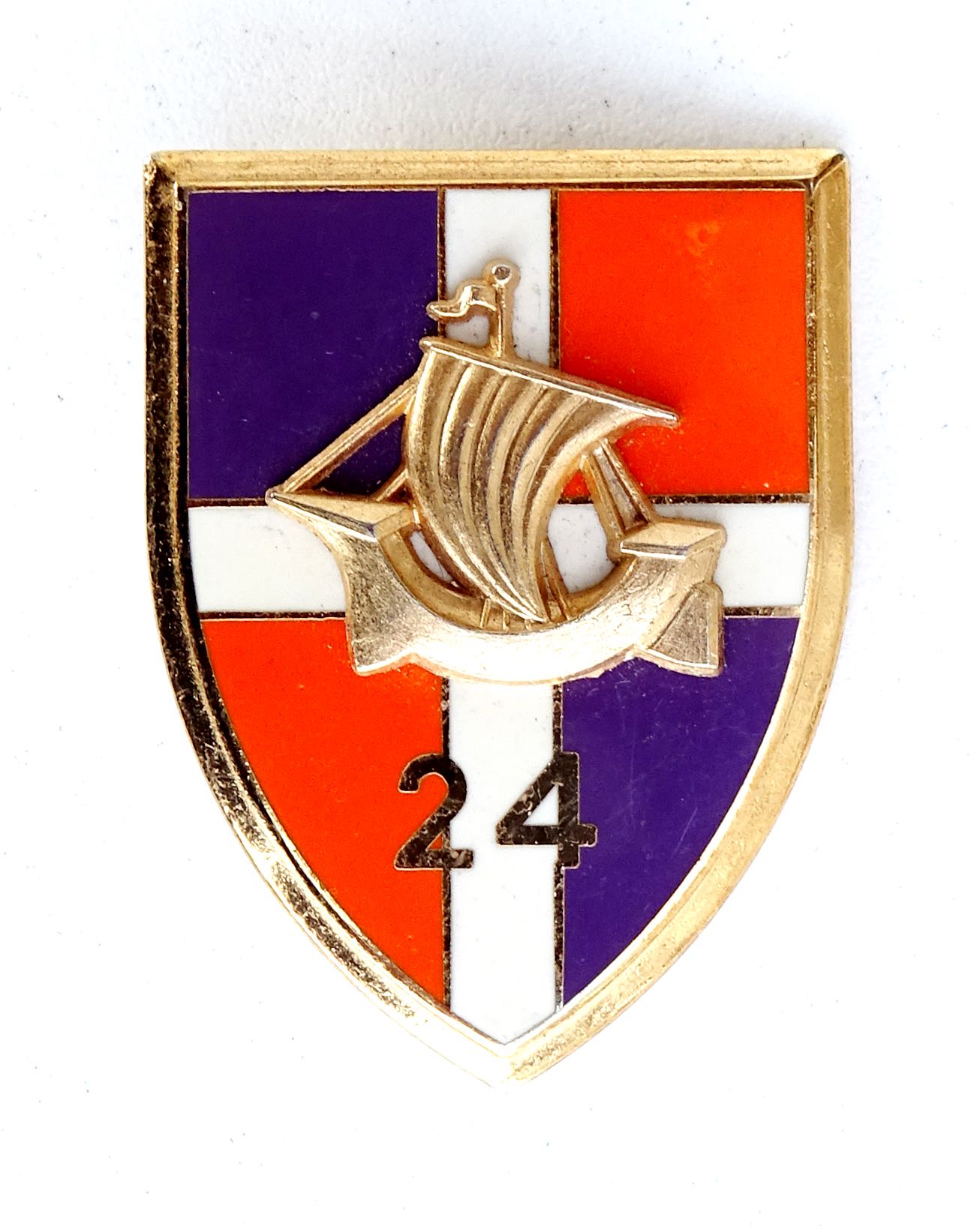 Insigne 24&deg; R&eacute;giment d&rsquo;Infanterie Drago G.3143