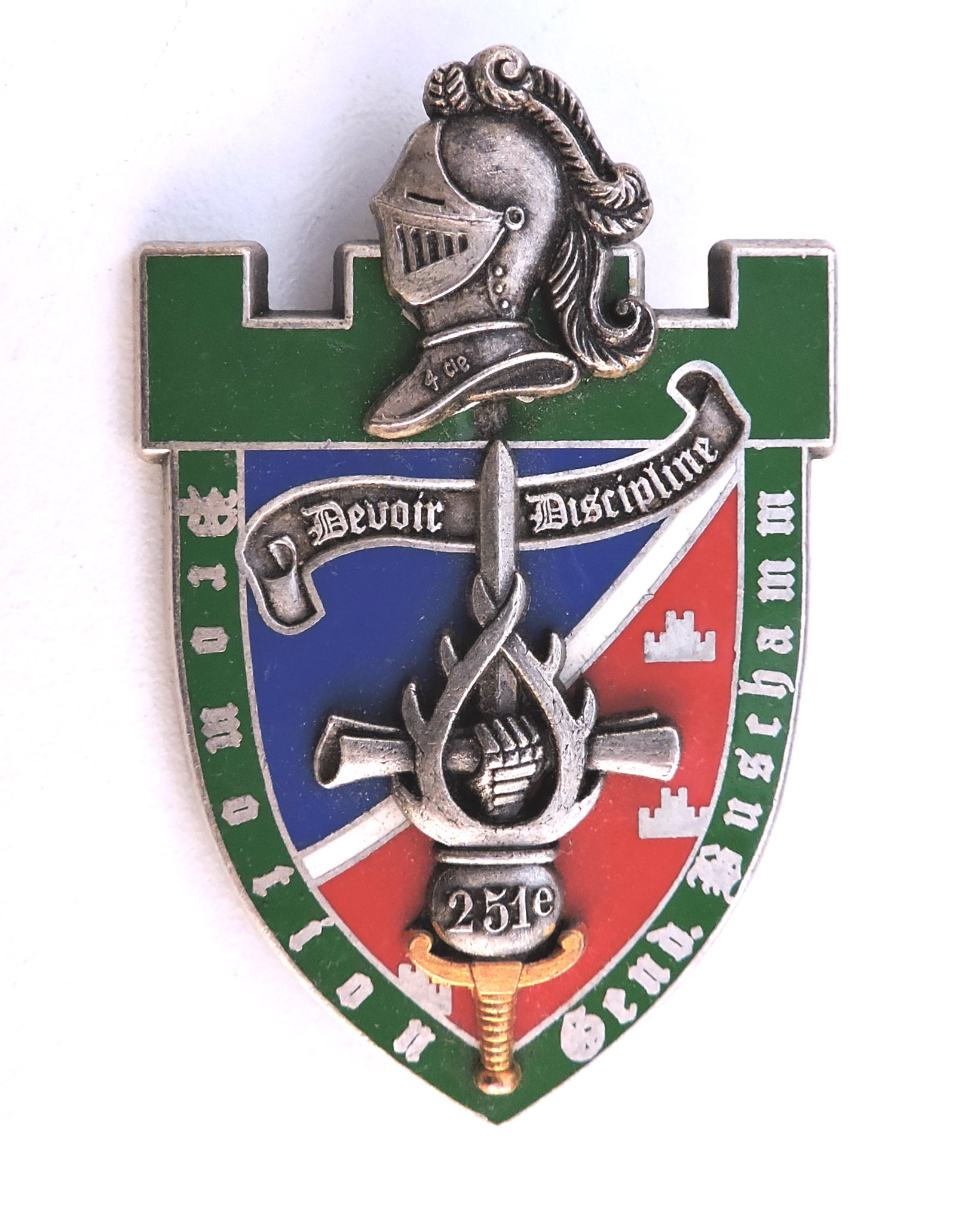 insigne 251e promotion ESOG Chatellerault