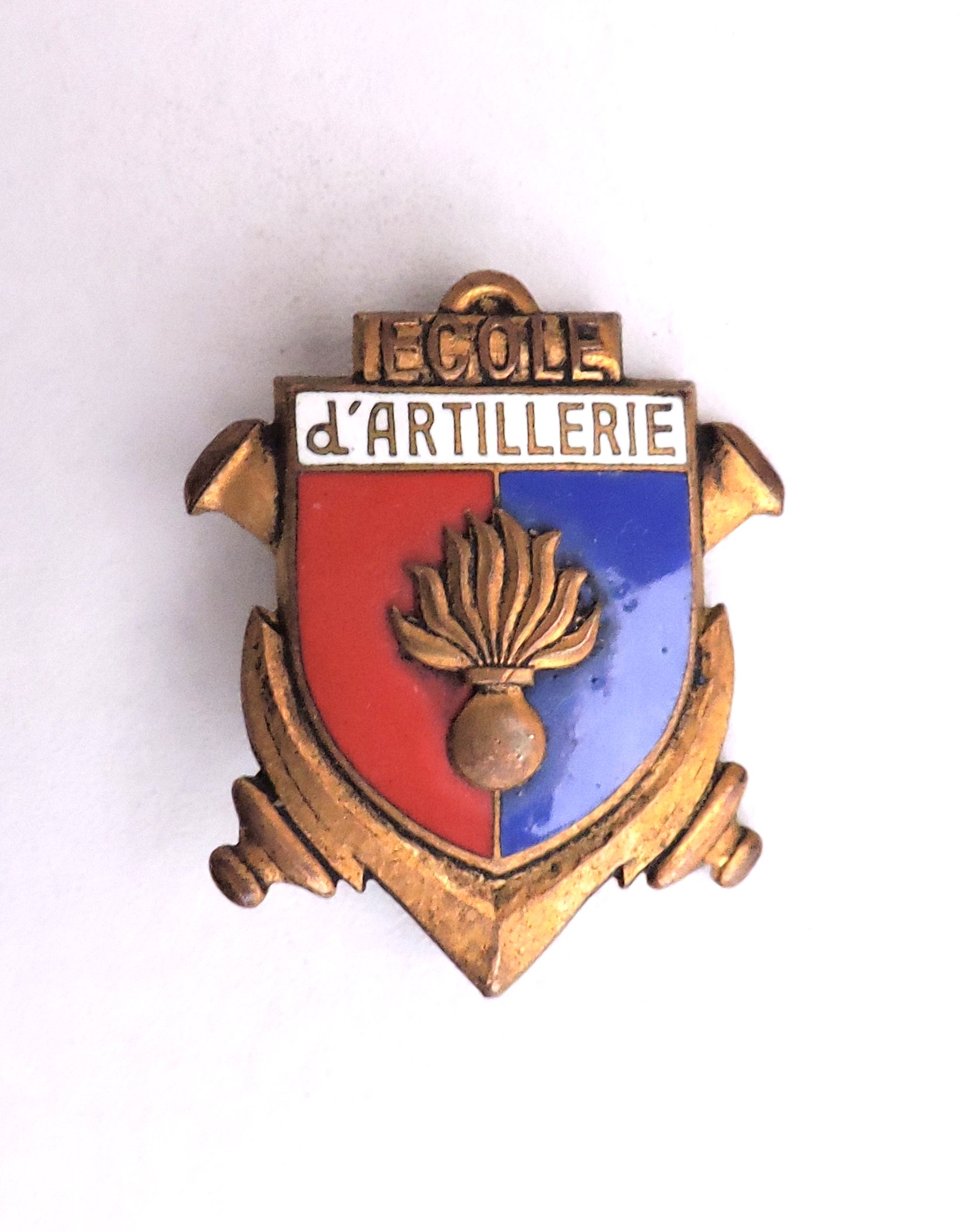 Insigne Ecole d&rsquo;Artillerie Drago O.M&eacute;tra