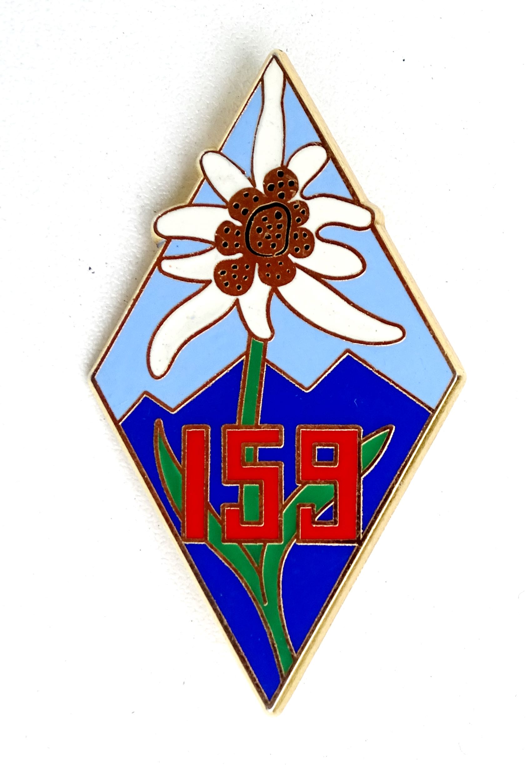 Insigne 159&deg; R&eacute;giment infanterie alpine Delsart G.3167