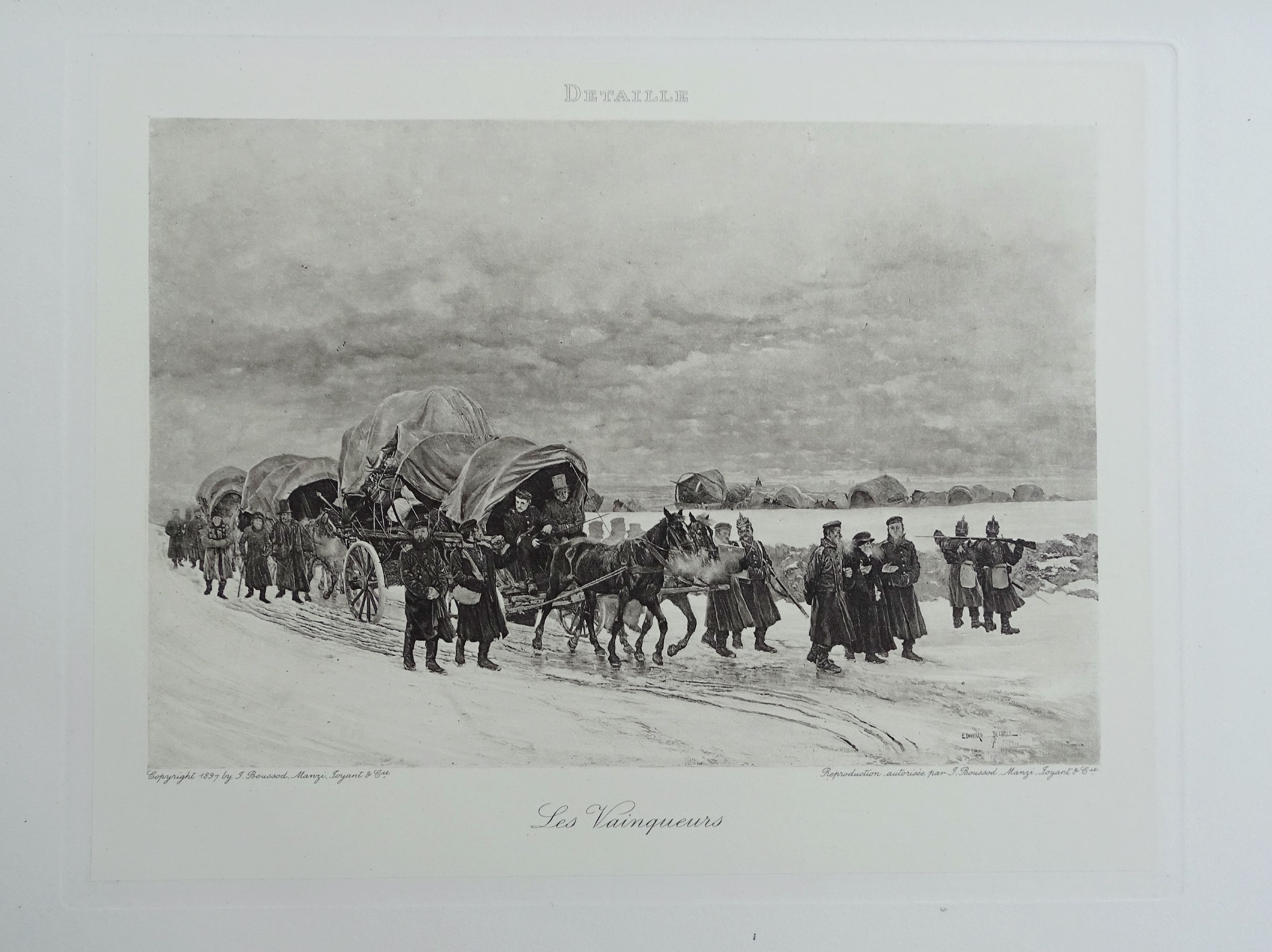 Detaille par Marius Vachon Dessins, gravures Guerre de 1870-1871