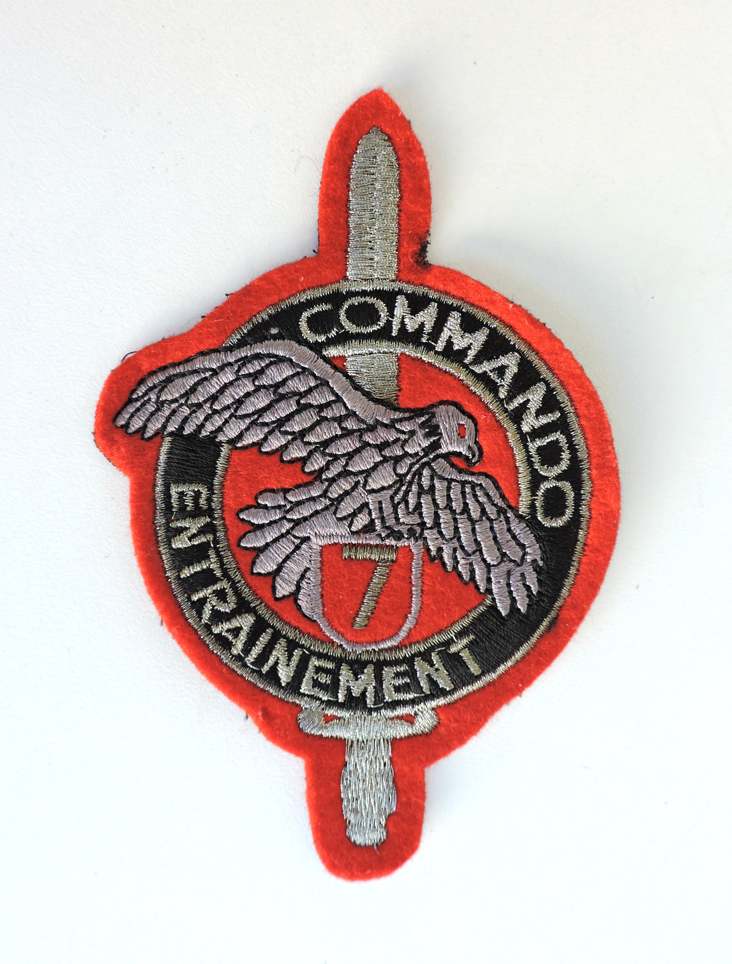 Ecusson Commando Entrainement N&deg;7