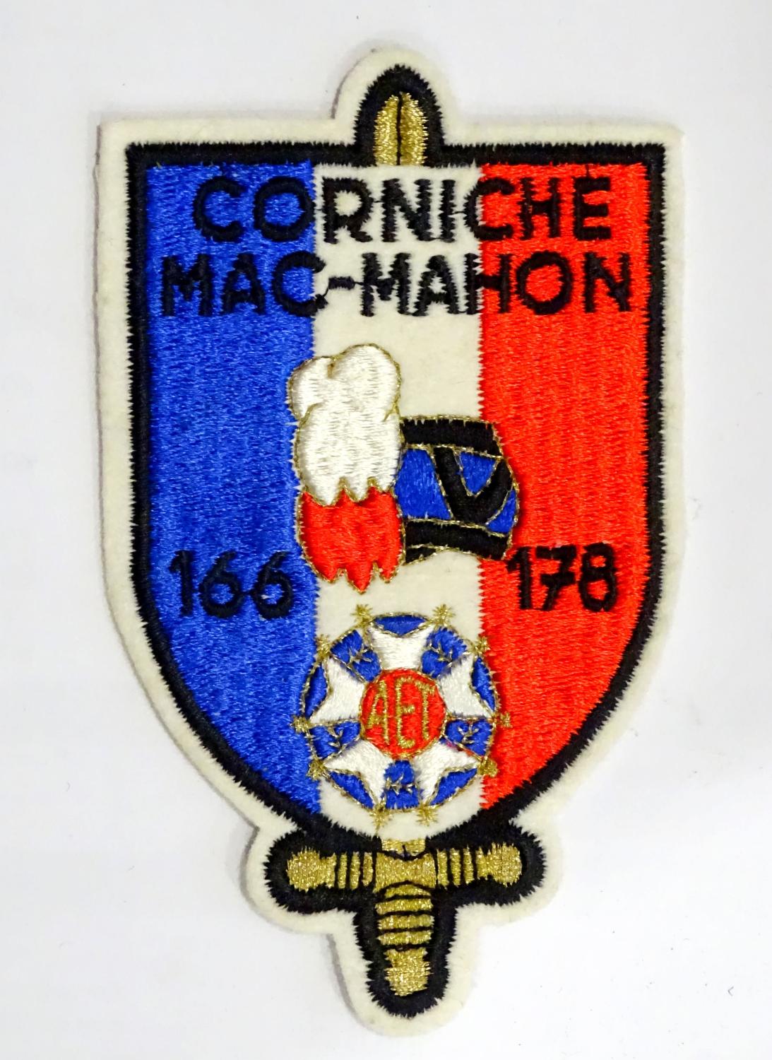 Ecusson Corniche Mac-Mahon 166 178 AET Authun