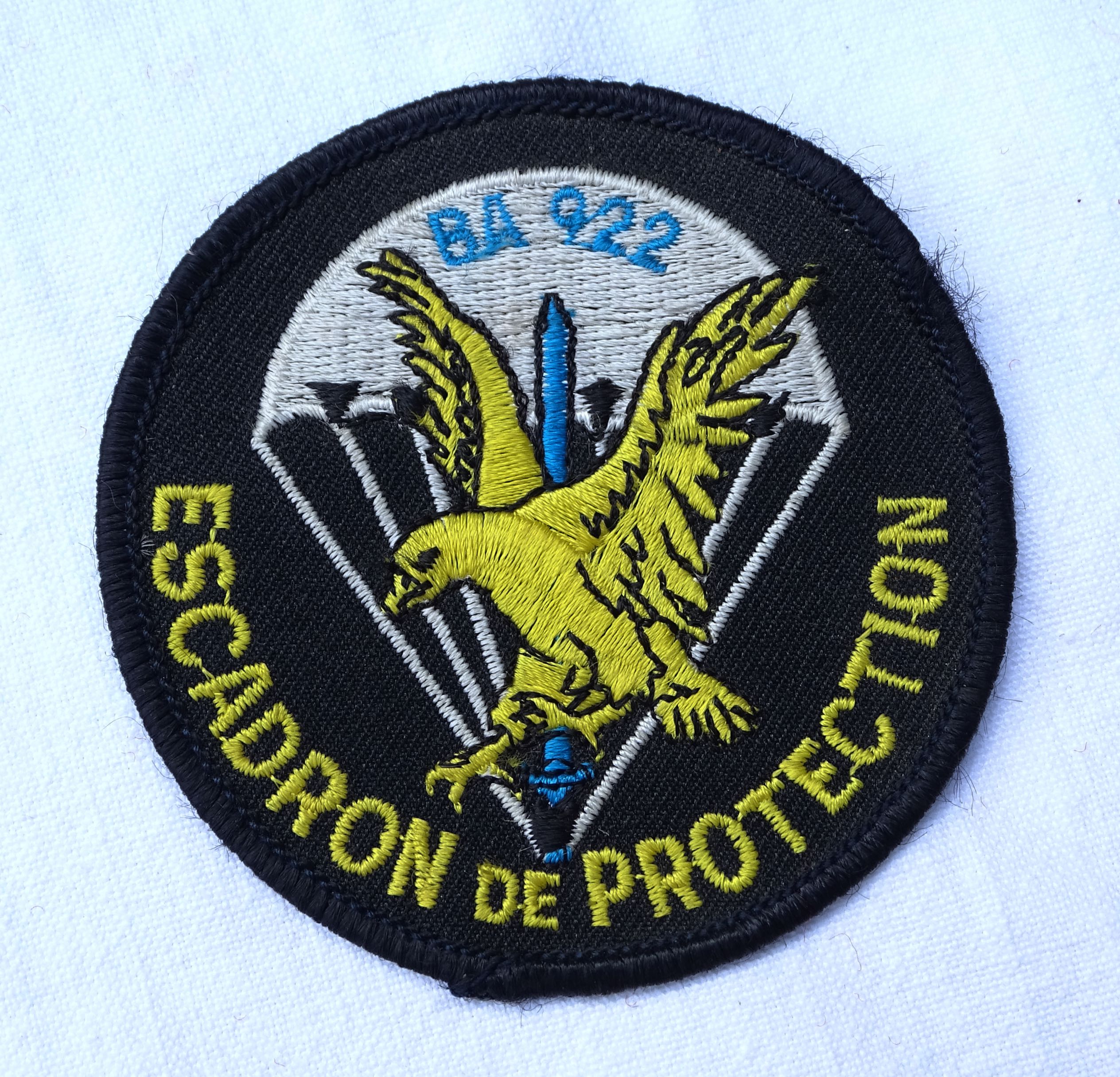 Ecusson Escadron de Protection B.A. 922