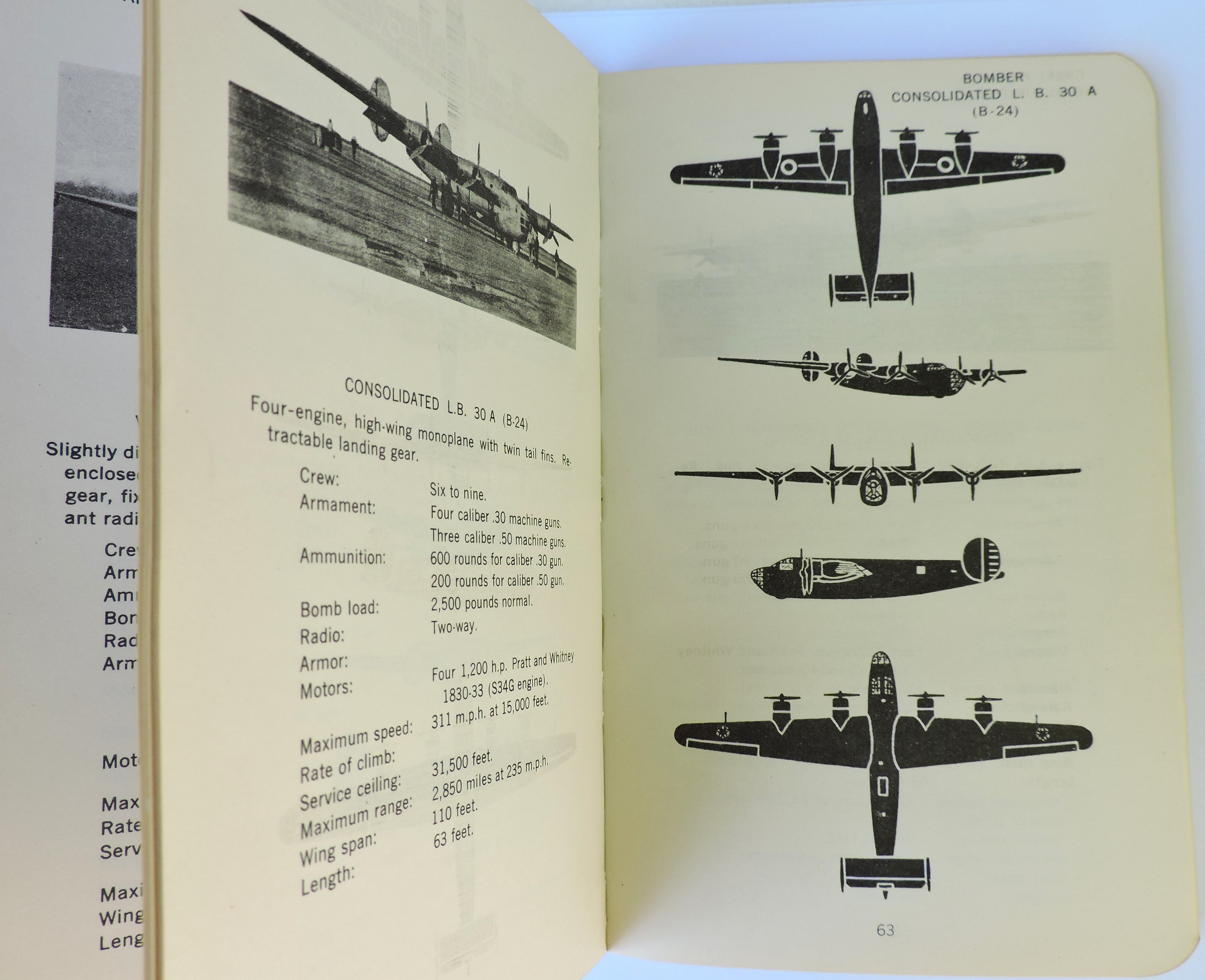 FM 30-31 Military intelligence Identification of British aircraft 1941