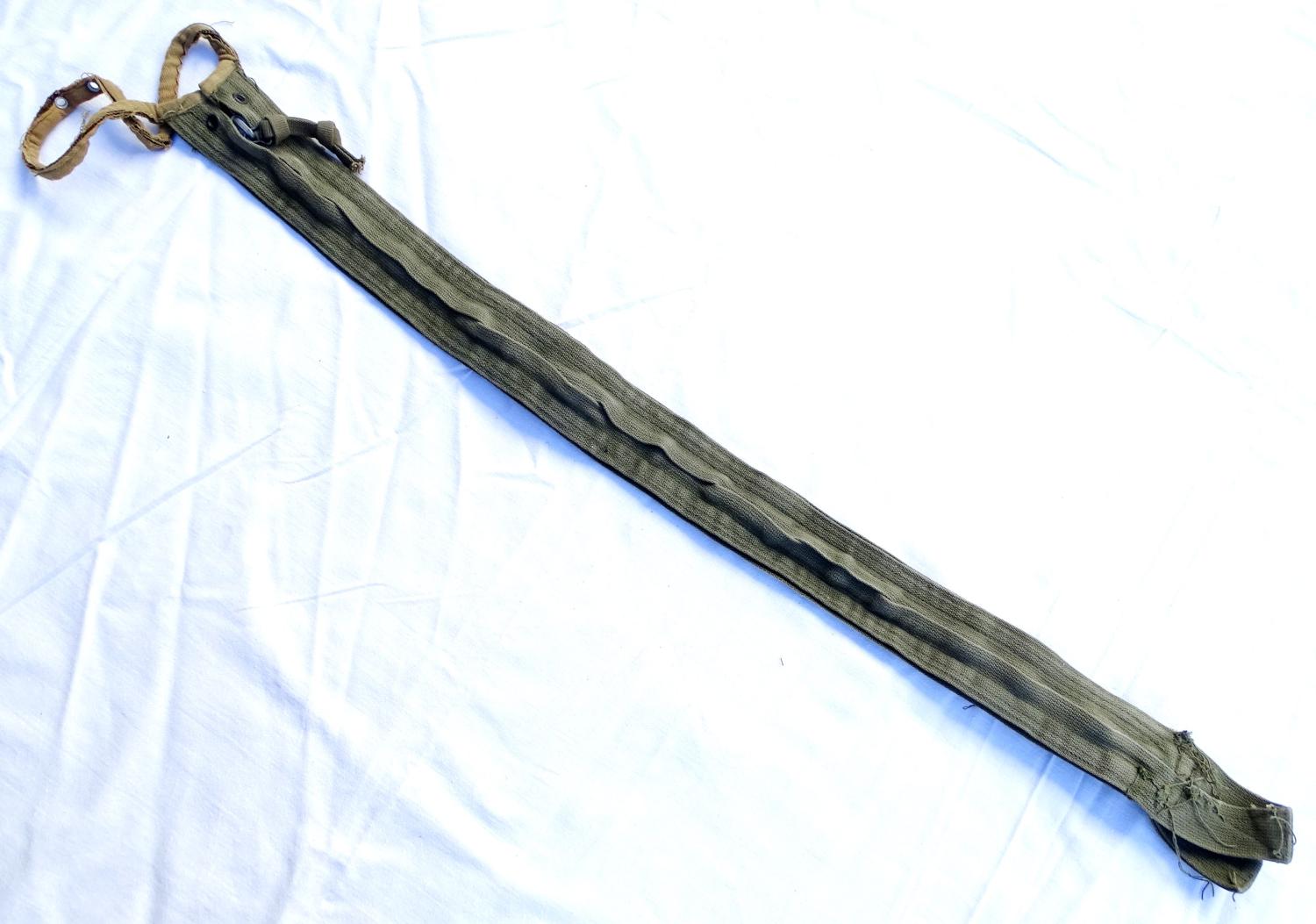 Fermeture zipp&eacute;e pour sac de couchage sarcophage U.S .  WW2