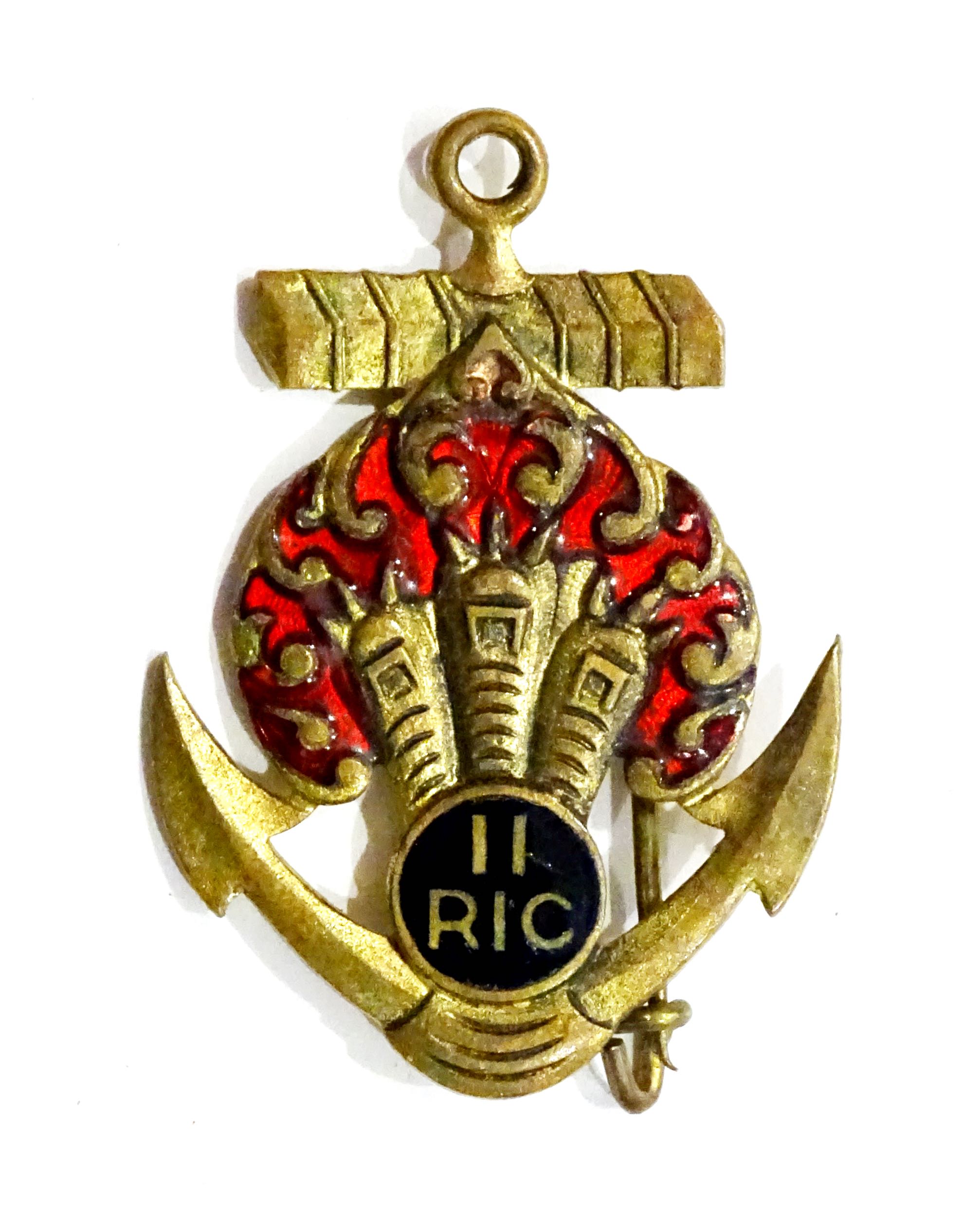 Insigne  11&deg; R&eacute;giment Infanterie Coloniale  Drago Paris