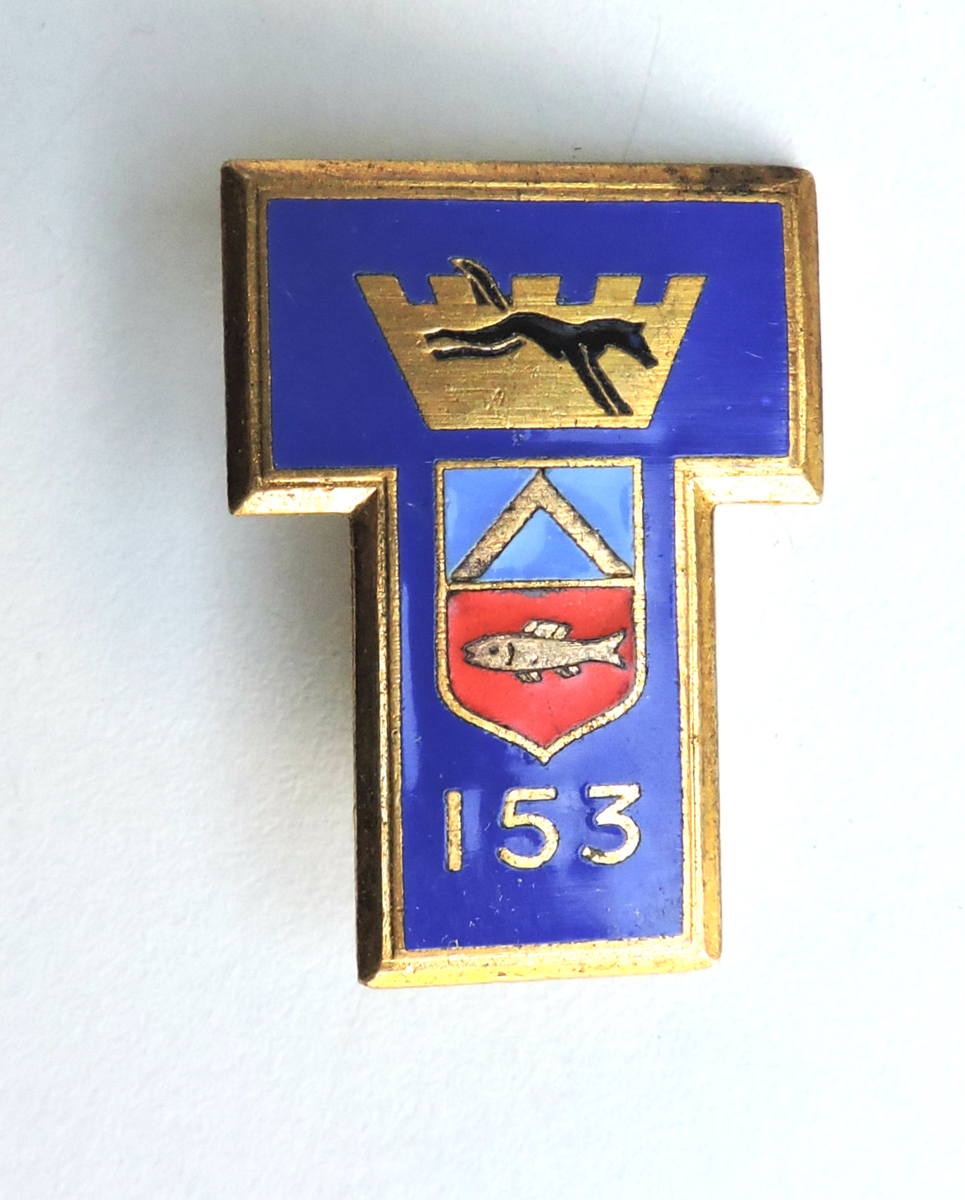 Insigne 153&deg; Bataillon de Transmissions