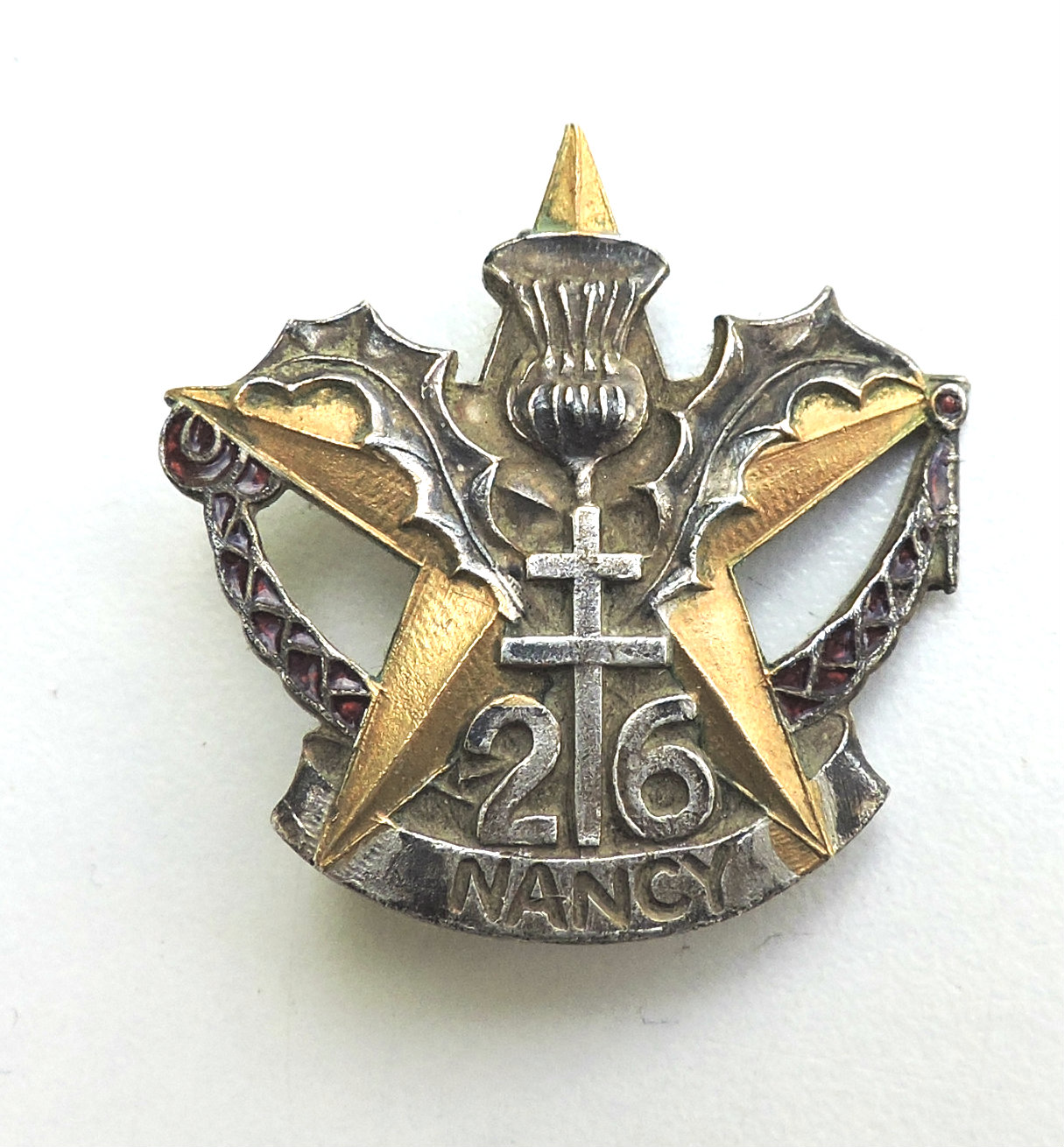 Insigne 26&deg; R&eacute;giment d&#039;Infanterie  Nancy &eacute;mail