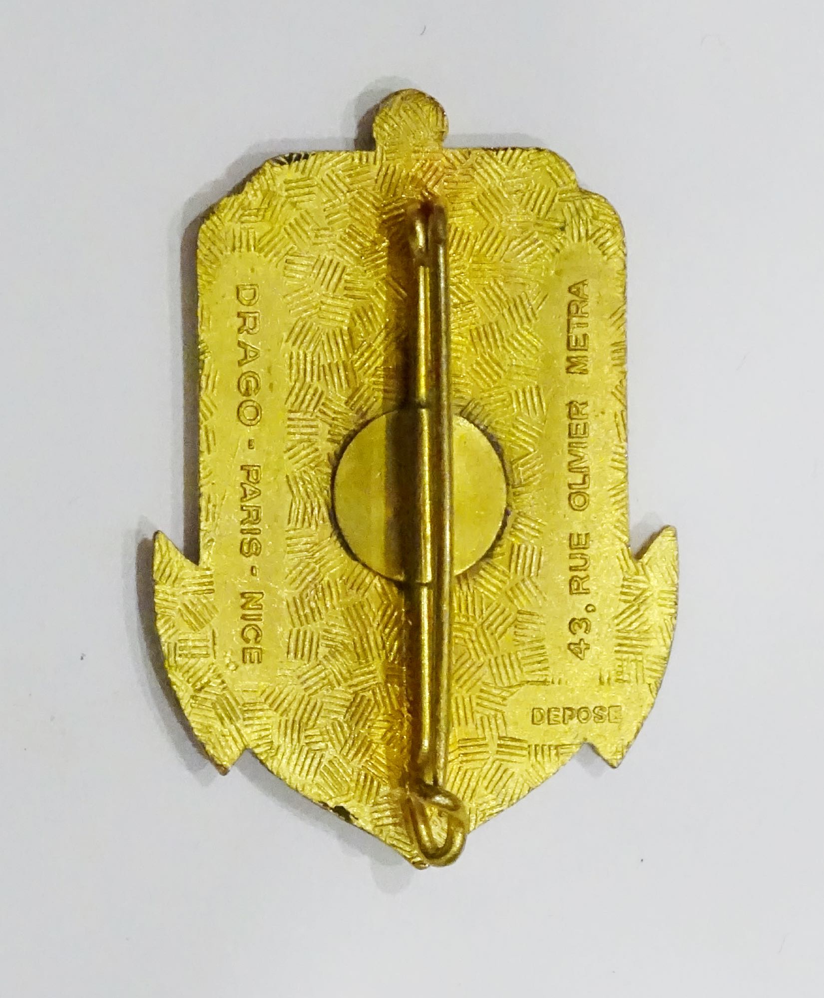 Insigne 27 &egrave;me Bataillon de Marche de Tirailleurs Senegalais  Drago M&eacute;tra