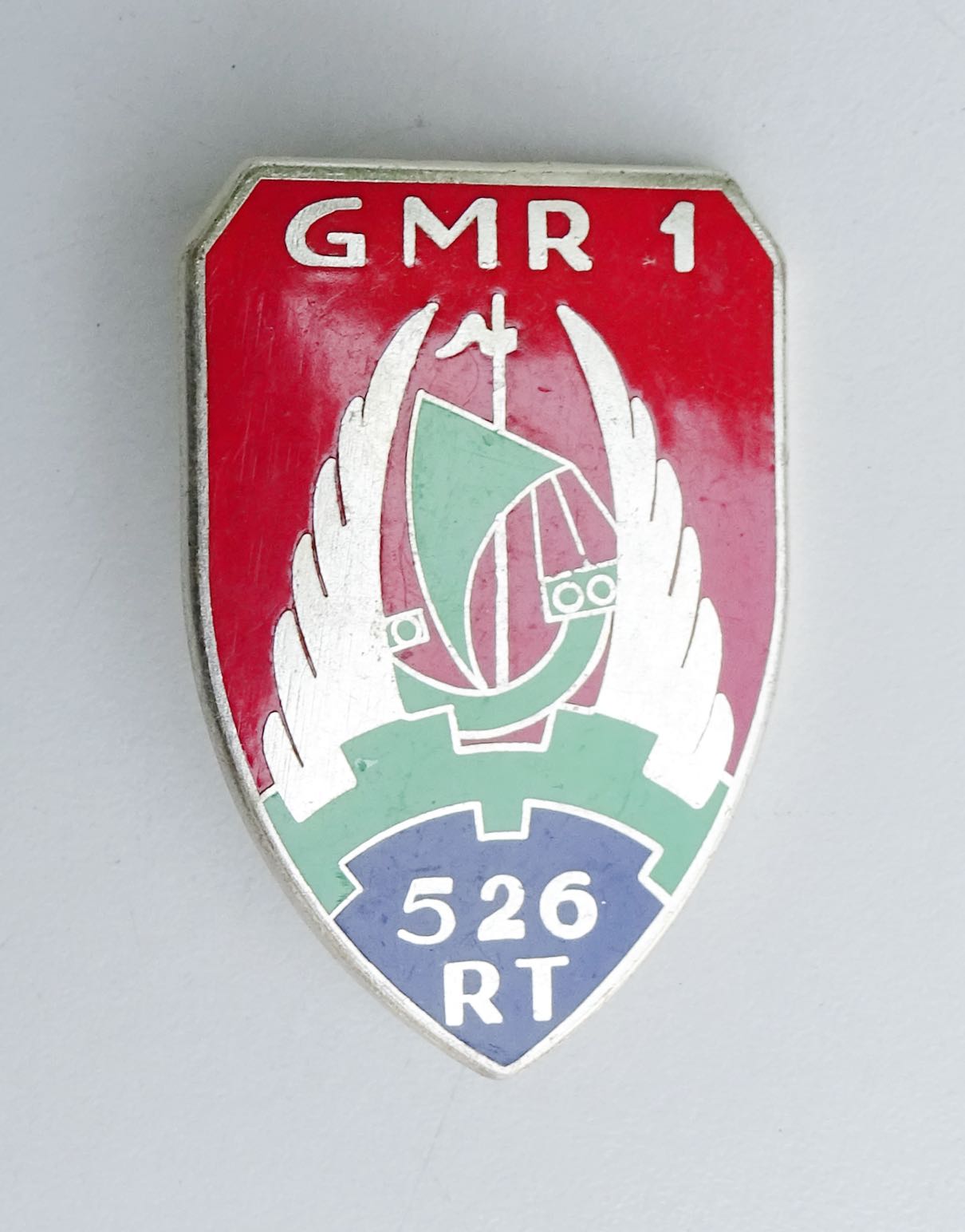 Insigne 526&deg; R&eacute;giment du Train, G.M.R. 1