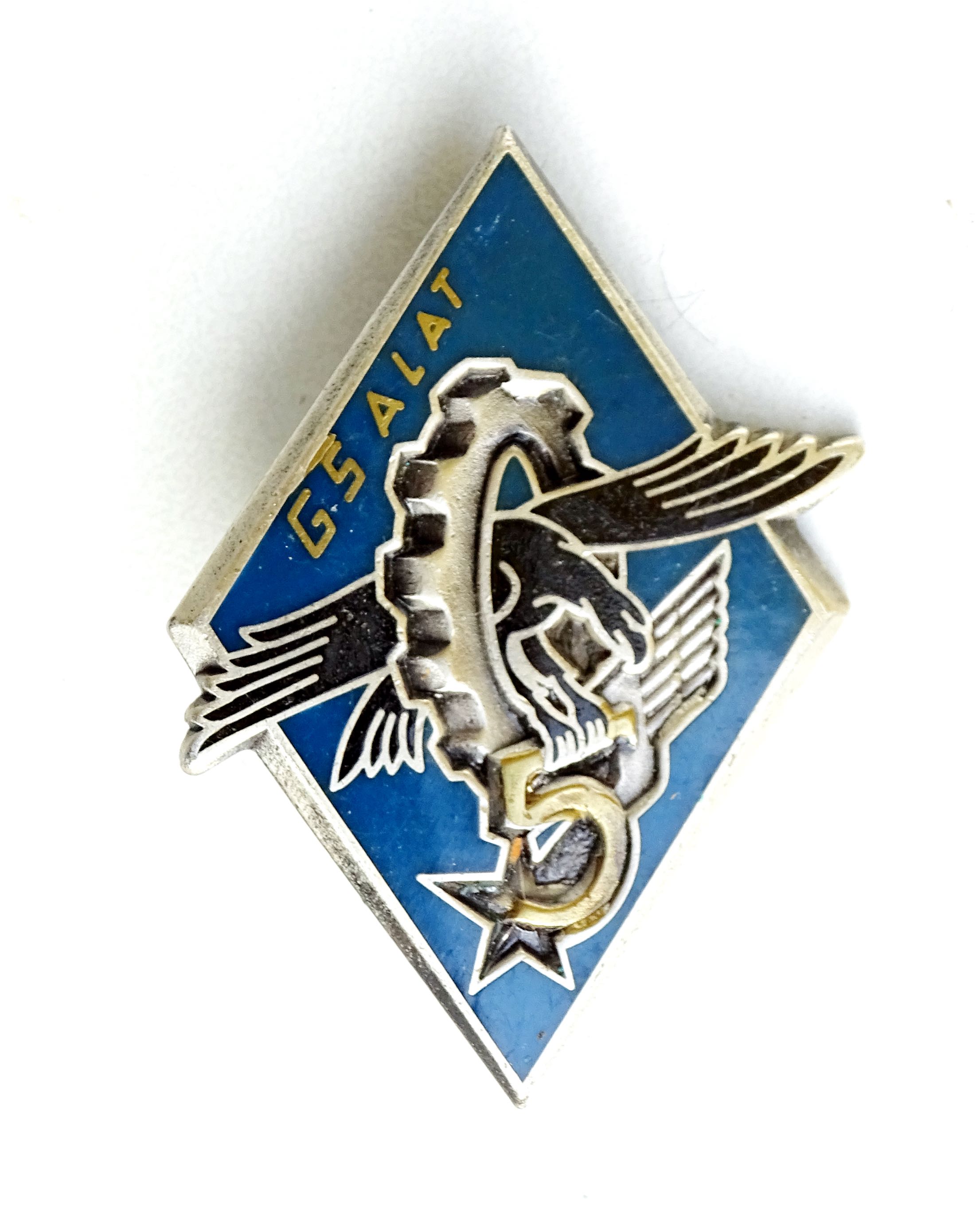 Insigne 5&deg; Groupement de Soutien d&rsquo;A.L.A.T. Drago G 2588