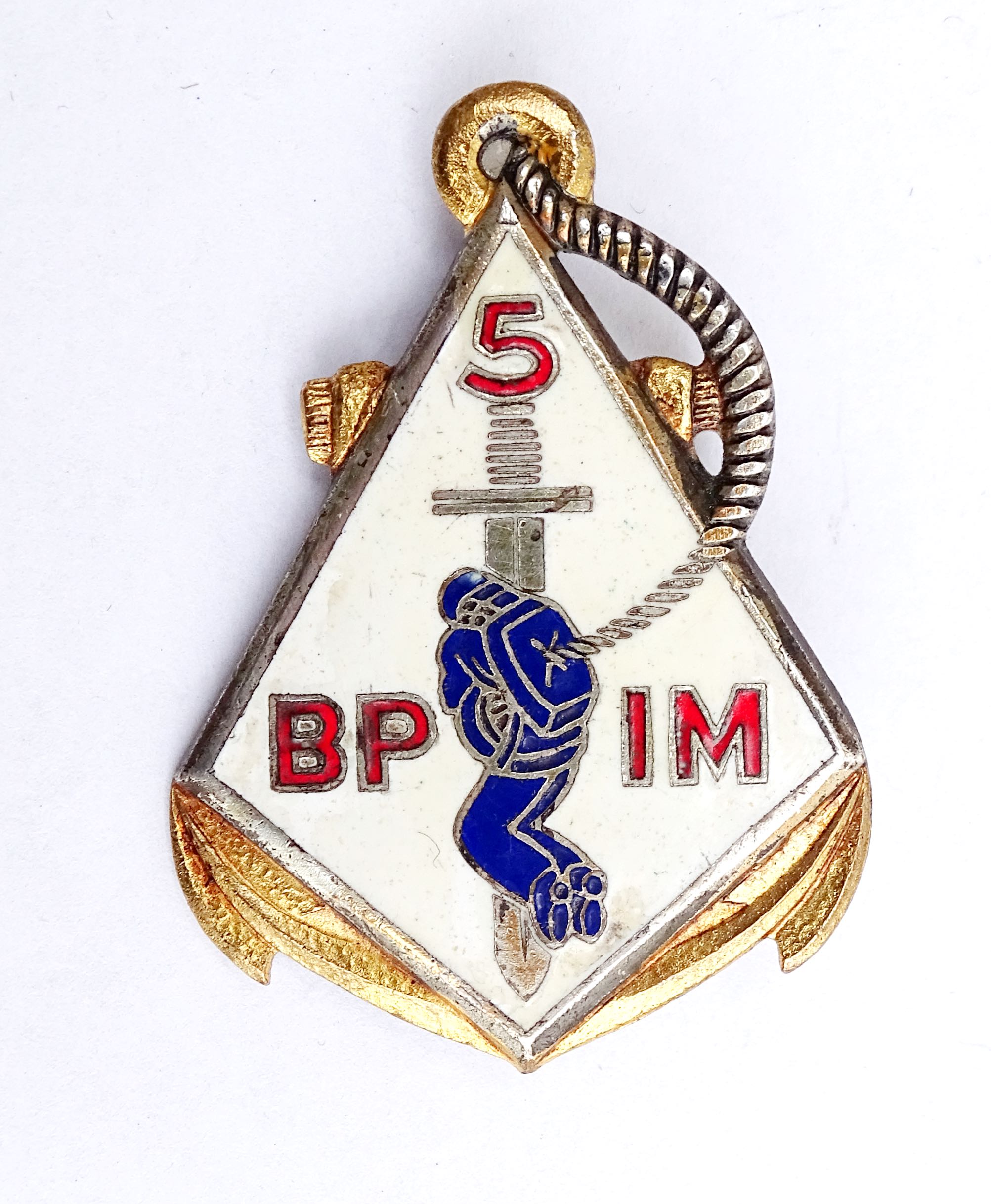 Insigne 5&egrave;me Bataillon Parachutiste d&#039;Infanterie de Marine