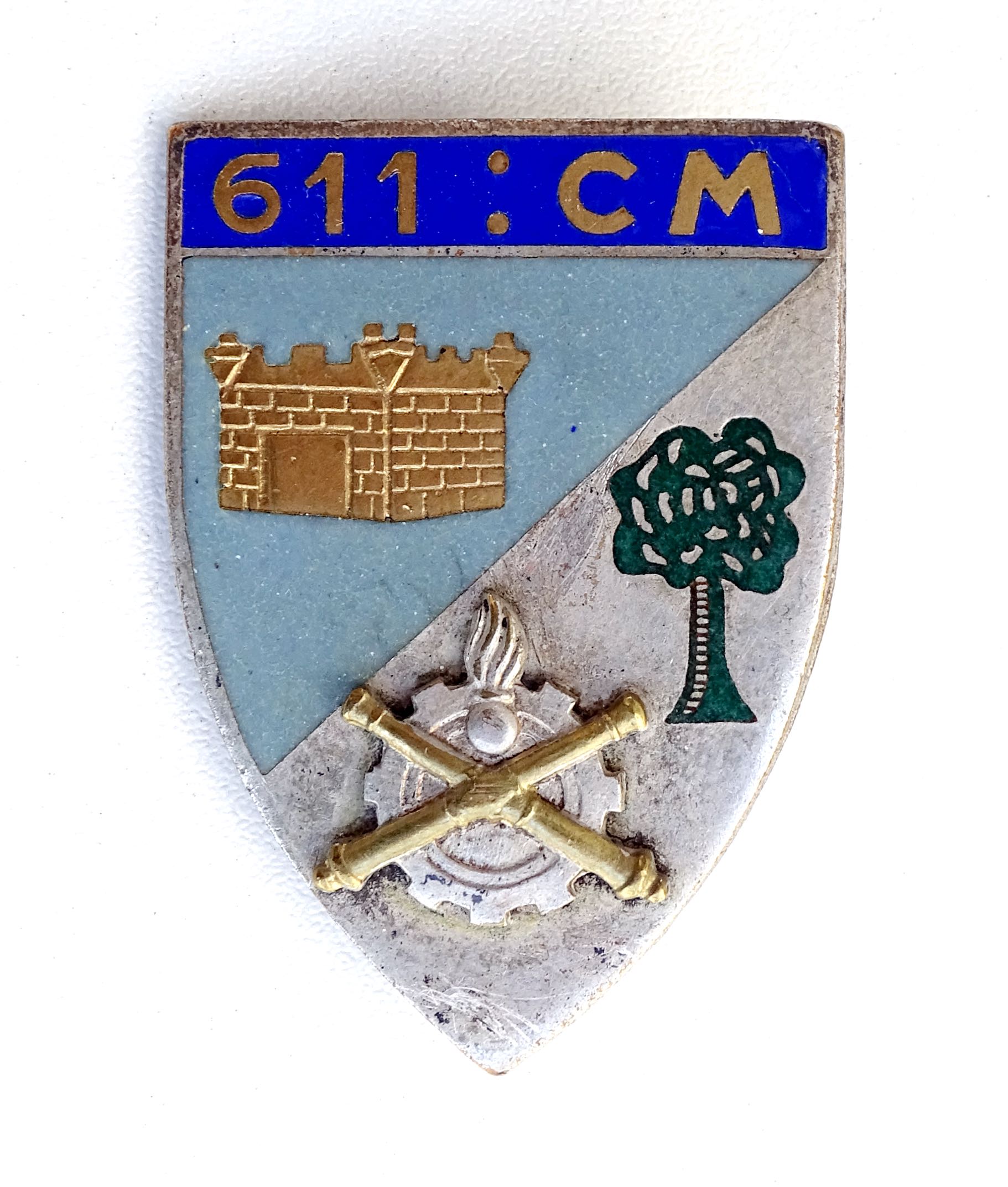 Insigne 611&egrave;me Compagnie de Magasin Drago G.1551