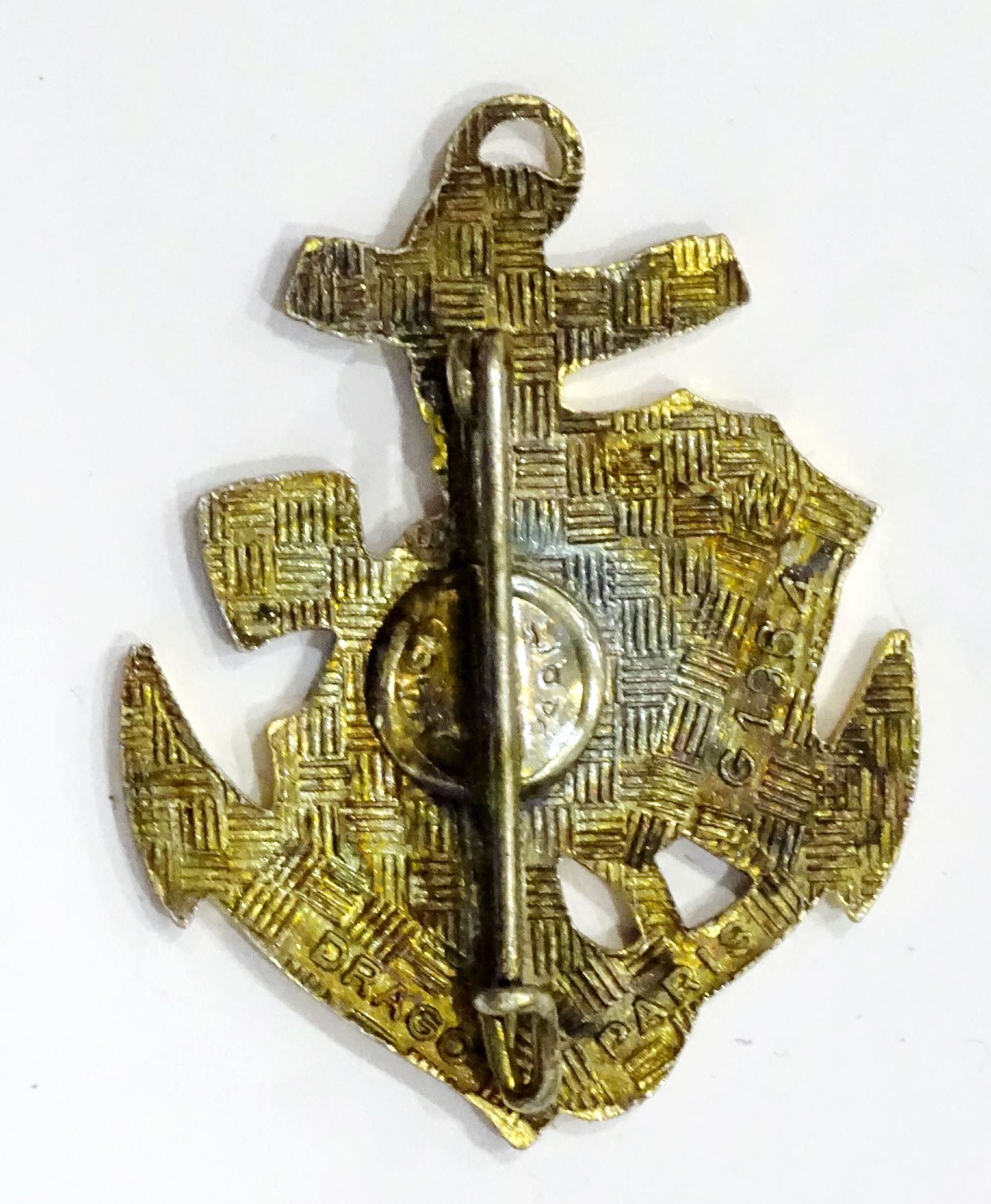 Insigne Bataillon d&#039;Infanterie de Marine de Tahiti  Drago G.1964