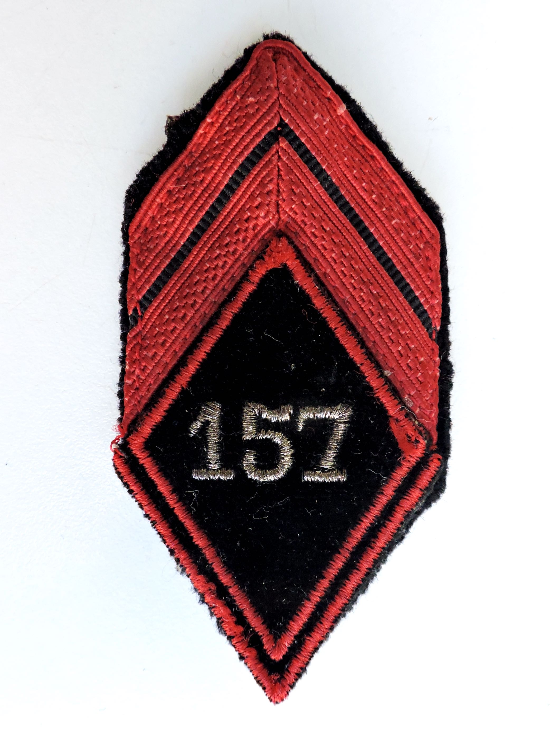 Insigne Caporal du 157&deg; Bataillon de Travaux Lourds du G&eacute;nie. Alg&eacute;rie