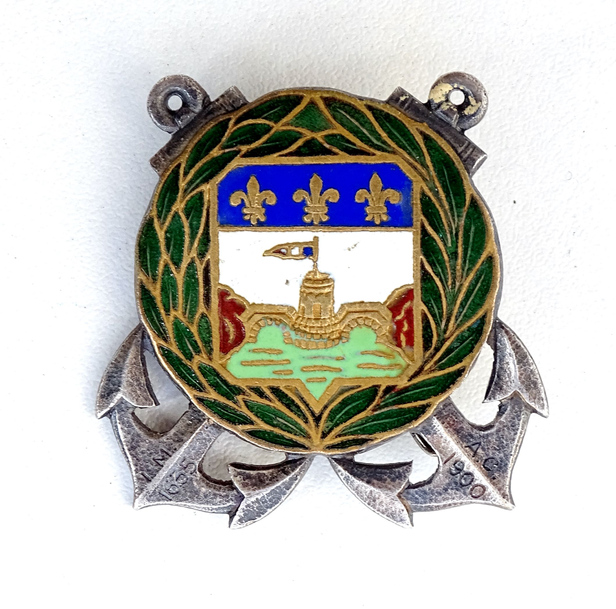 Insigne Compagnie d&#039;Infanterie Coloniale de Martinique Drago B&eacute;ranger