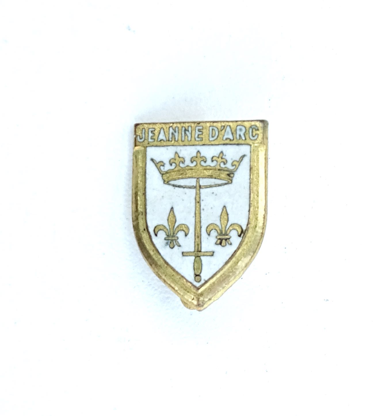 Insigne Croiseur Jeanne d&#039;Arc en r&eacute;duction