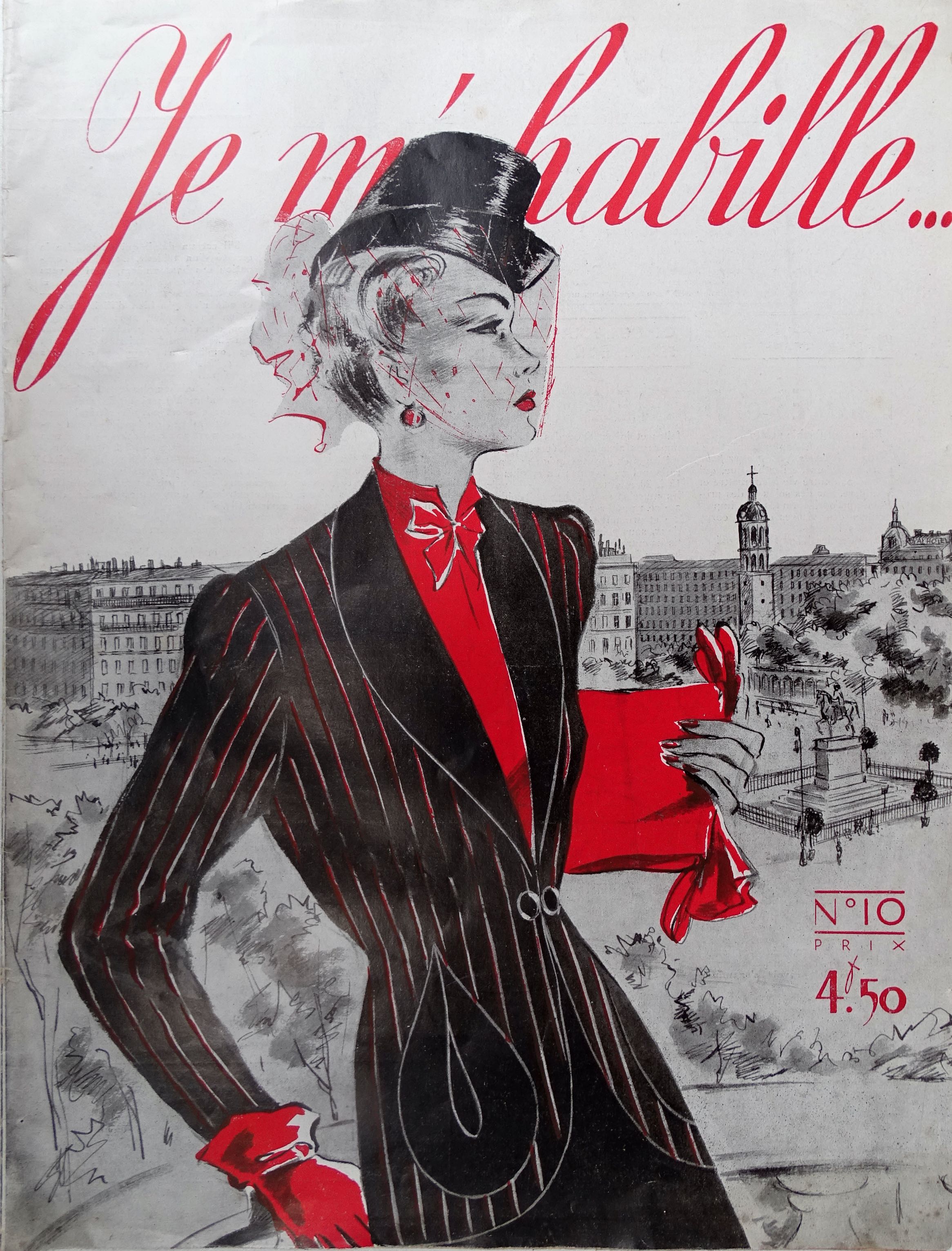 Je m&#039;habille ... Magazine Mode f&eacute;minine Septembre 1941