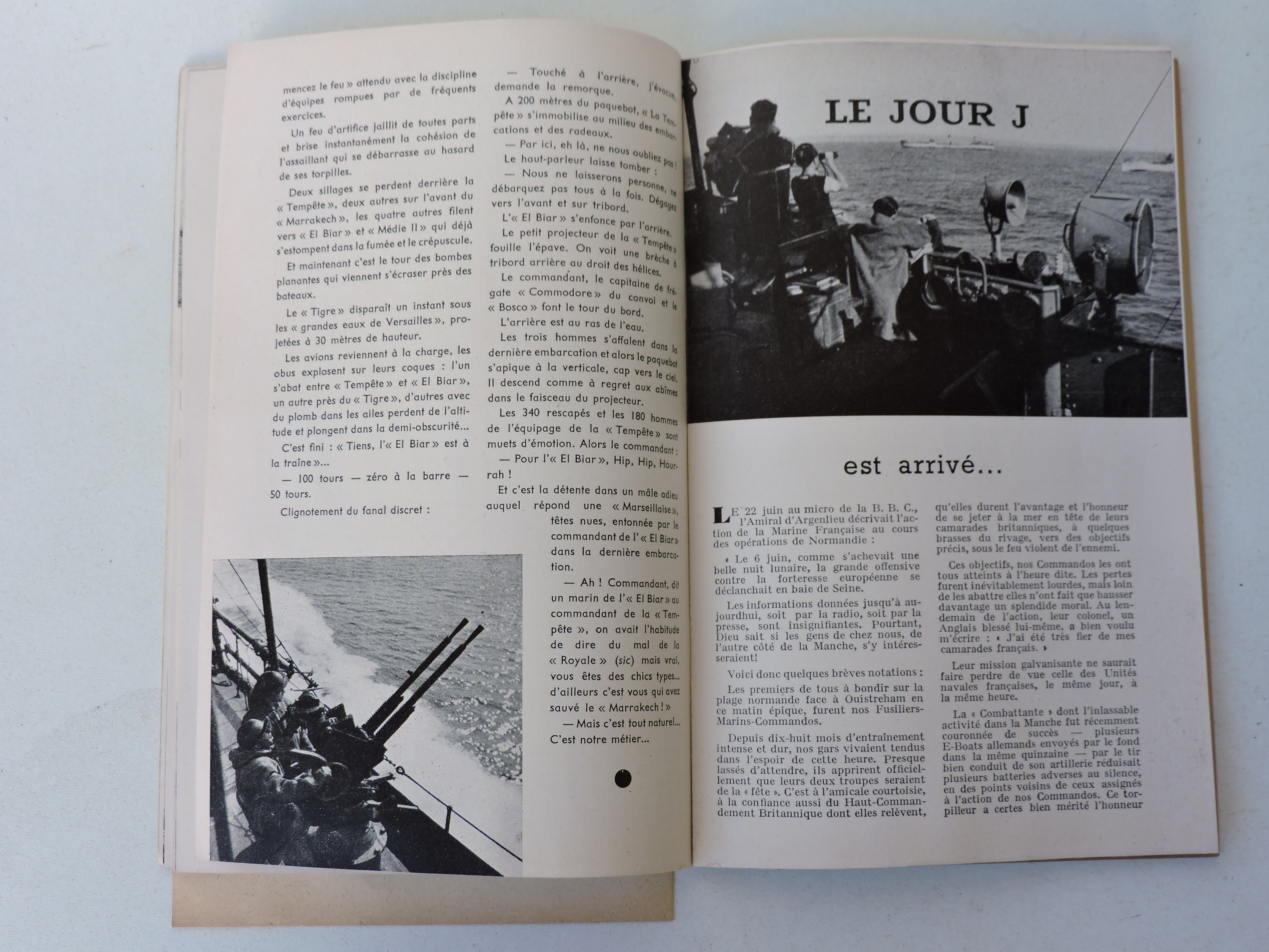 La Marine au combat FNFL Novembre 1944